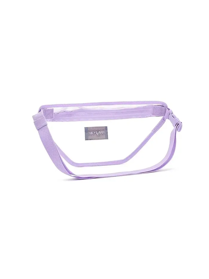 Поясная сумка JanSport Clear Waistpack, прозрачная — изображение 2 из 5, фиолетовый
