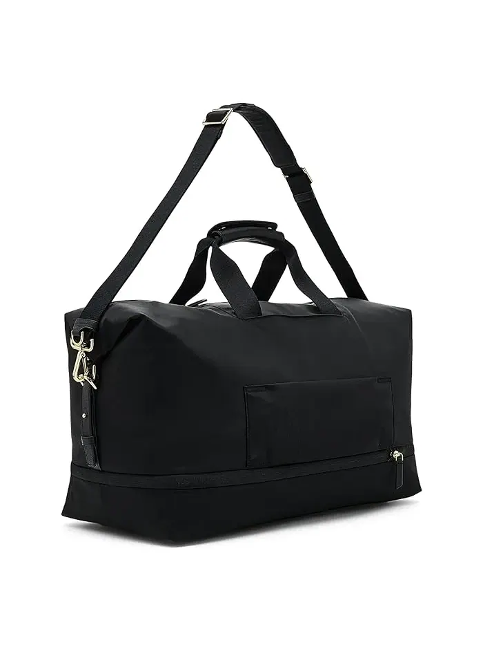 Сумка дорожная Tumi Rhys Expandable Duffel, расширяемая — изображение 2 из 5, черный/золотистый