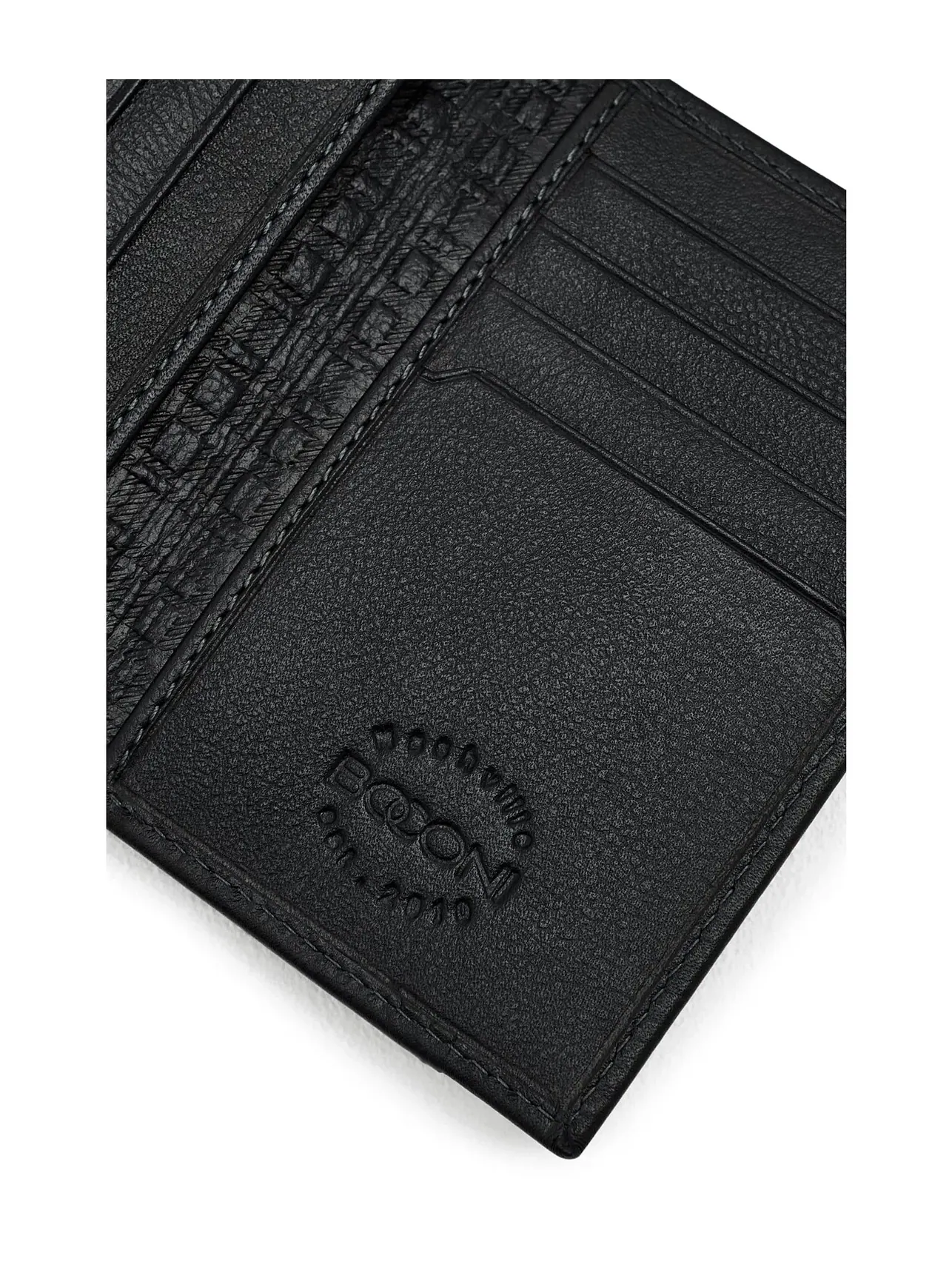 Кожаный L-образный кошелек L-Fold Leather Wallet Boconi Bags And Leather — изображение 4 из 5, черный