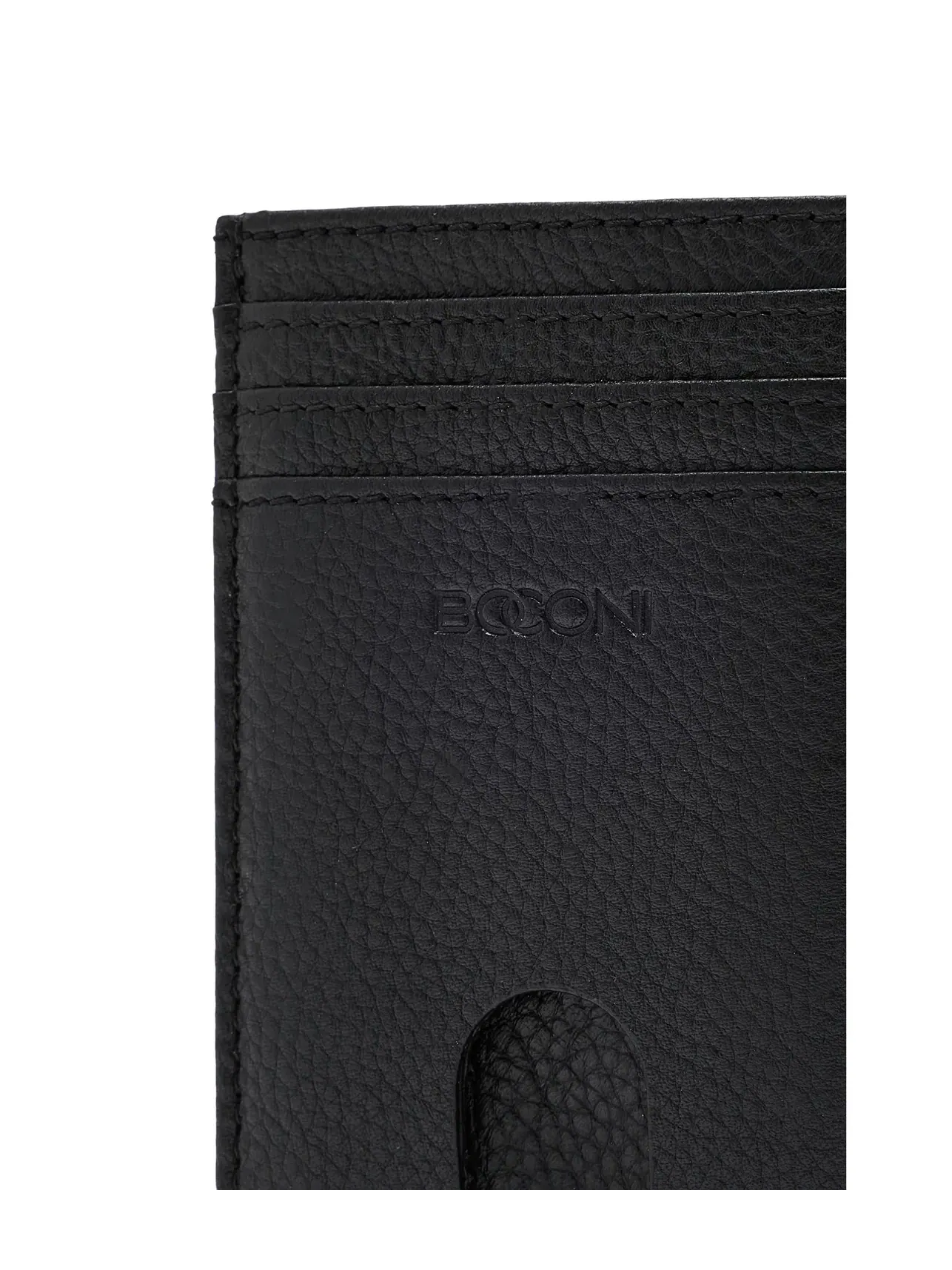 Магнитный чехол для телефона с картами и удостоверением Magnetic Phone Id Card Case Boconi Bags And Leather, черный