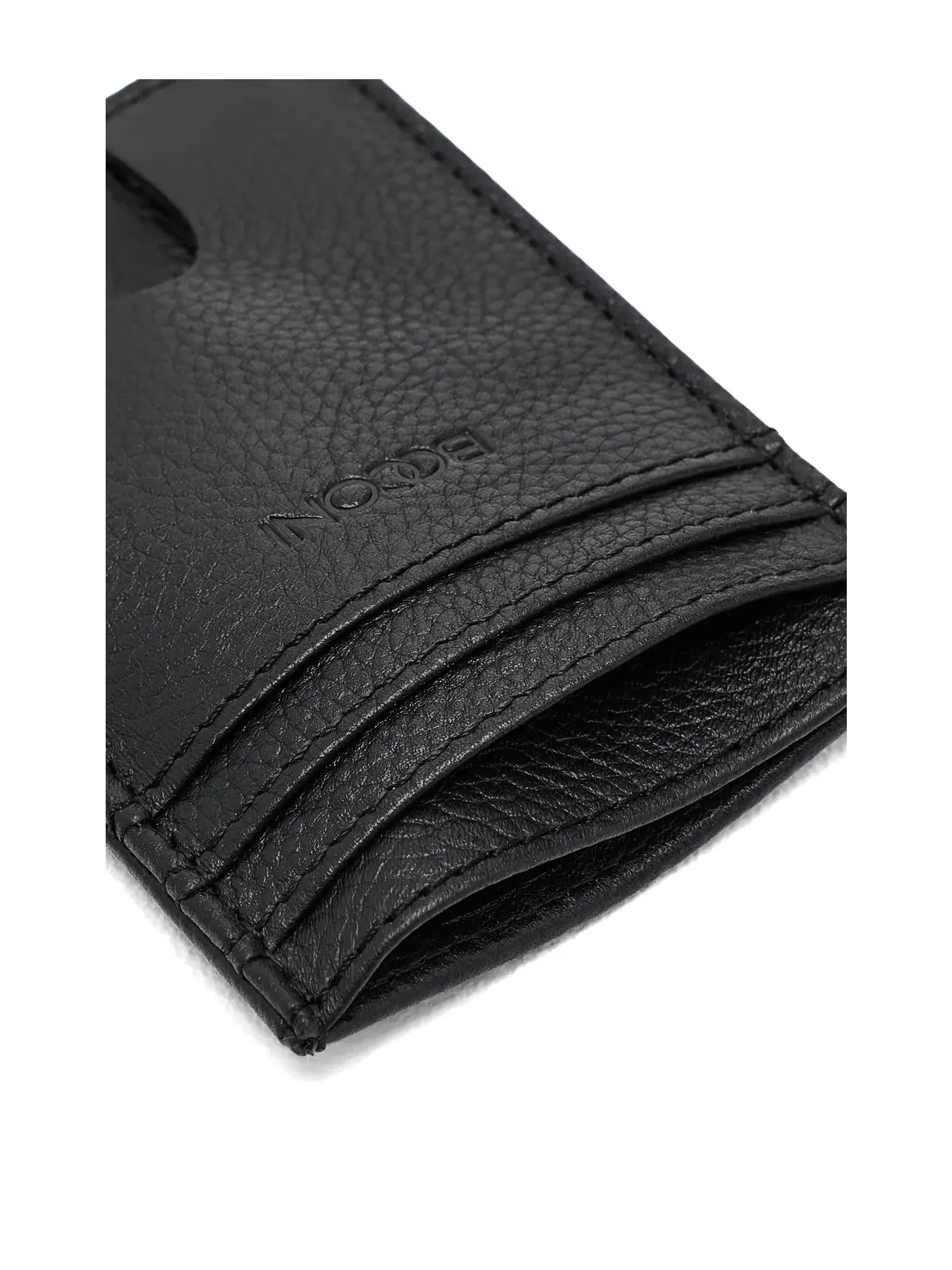 Магнитный чехол для телефона с картами и удостоверением Magnetic Phone Id Card Case Boconi Bags And Leather, черный