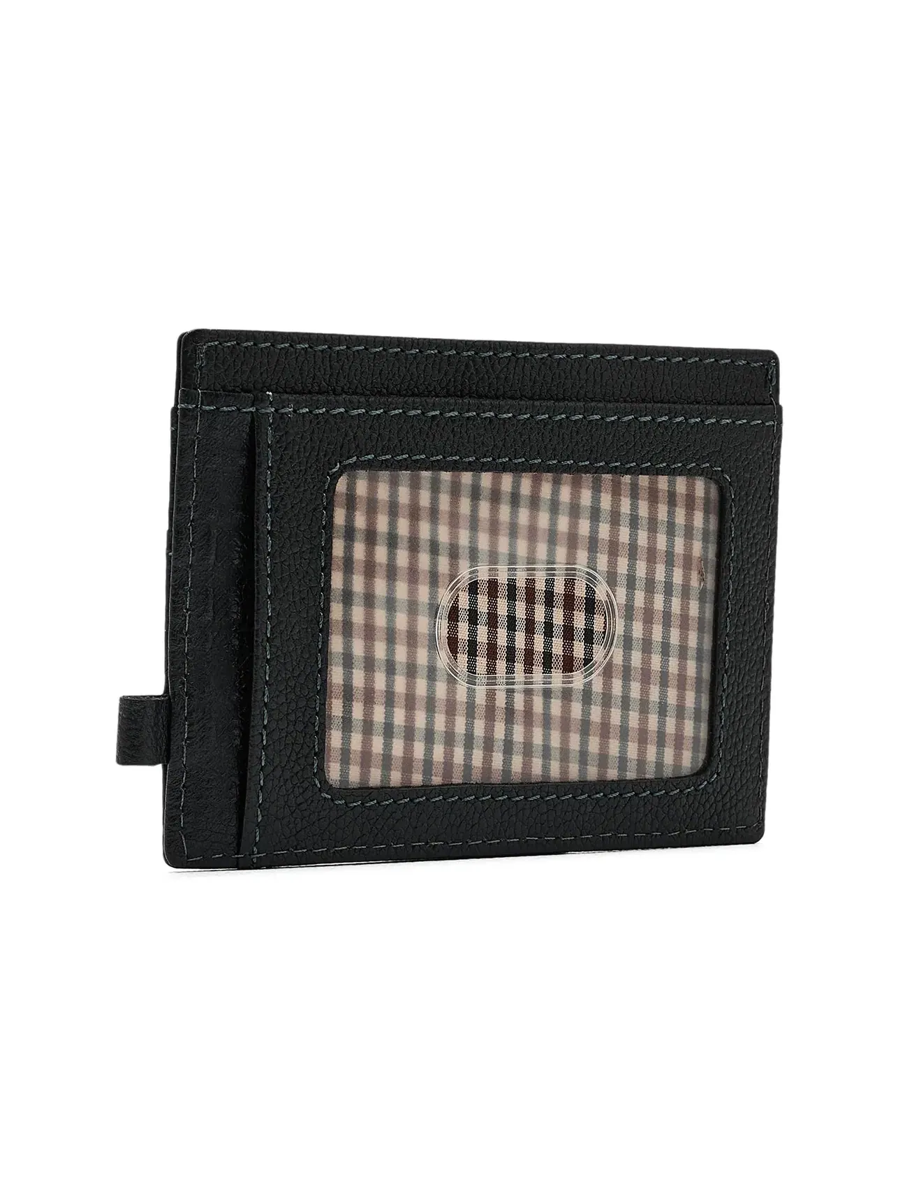 Кожаная визитница с удостоверением Leather ID Card Case Boconi Bags And Leather — изображение 2 из 5, черный