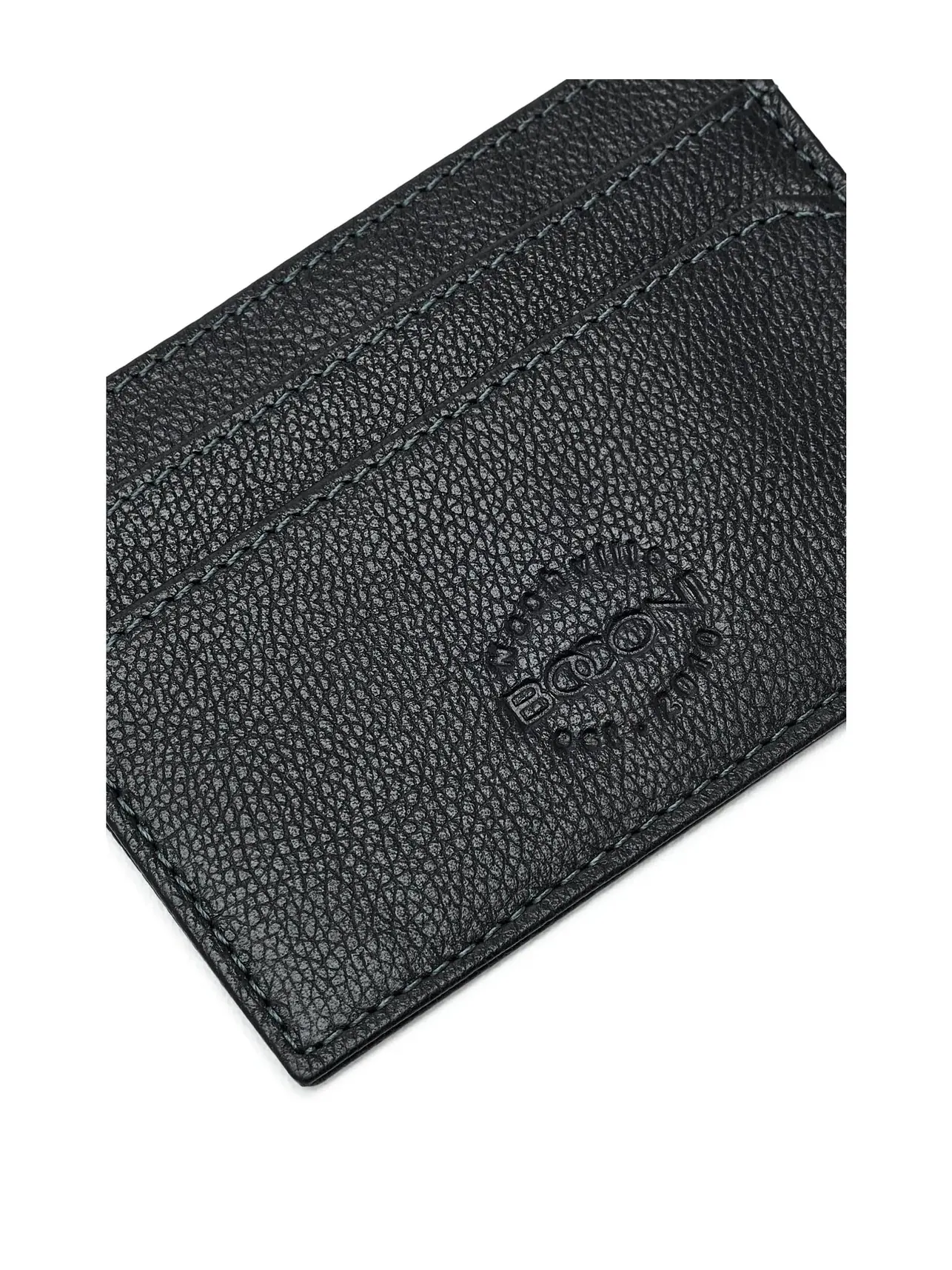 Кожаная визитница с удостоверением Leather ID Card Case Boconi Bags And Leather — изображение 4 из 5, черный