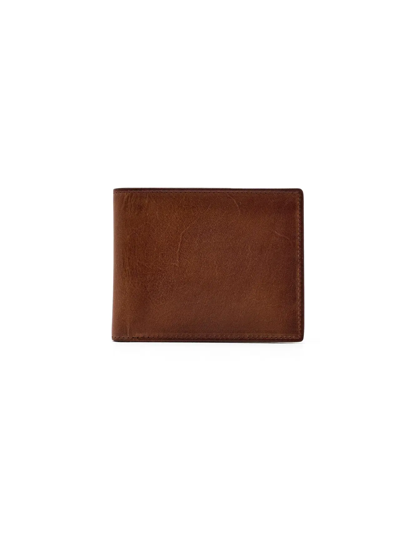 Бифолд-кошелек с окном для удостоверения Bifold Wallet with Id Window Boconi Bags And Leather — коричневый