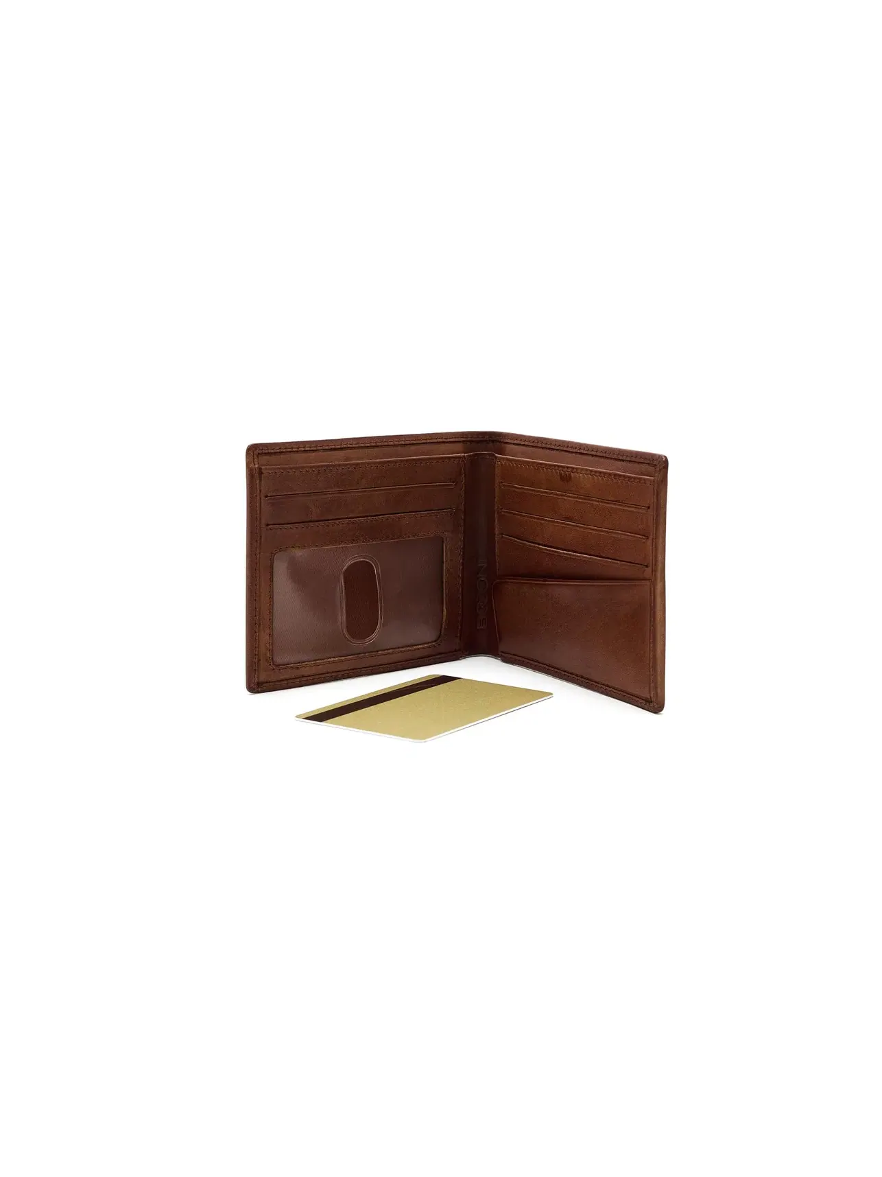 Бифолд-кошелек с окном для удостоверения Bifold Wallet with Id Window Boconi Bags And Leather — изображение 3 из 5