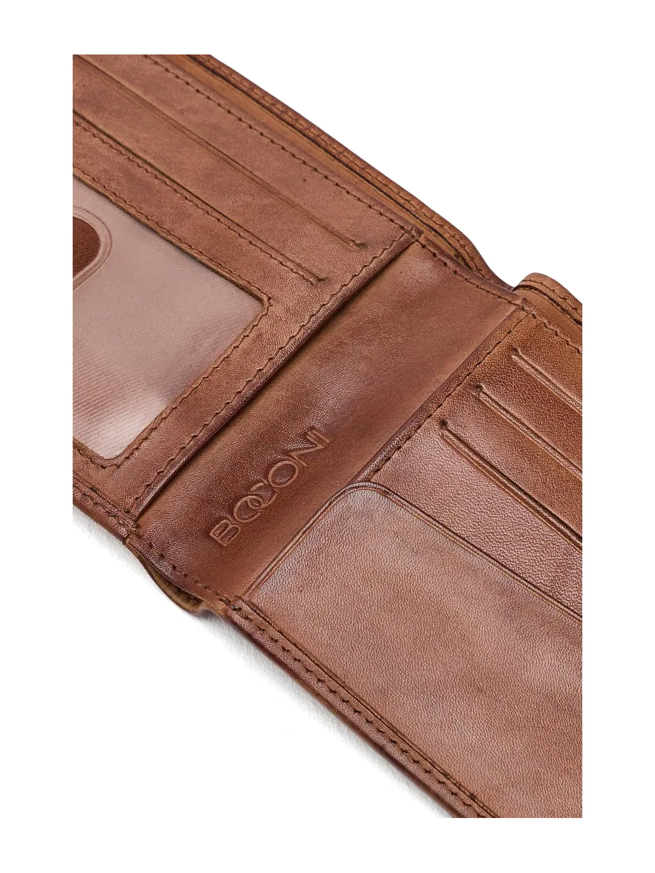 Бифолд-кошелек с окном для удостоверения Bifold Wallet with Id Window Boconi Bags And Leather — изображение 4 из 5
