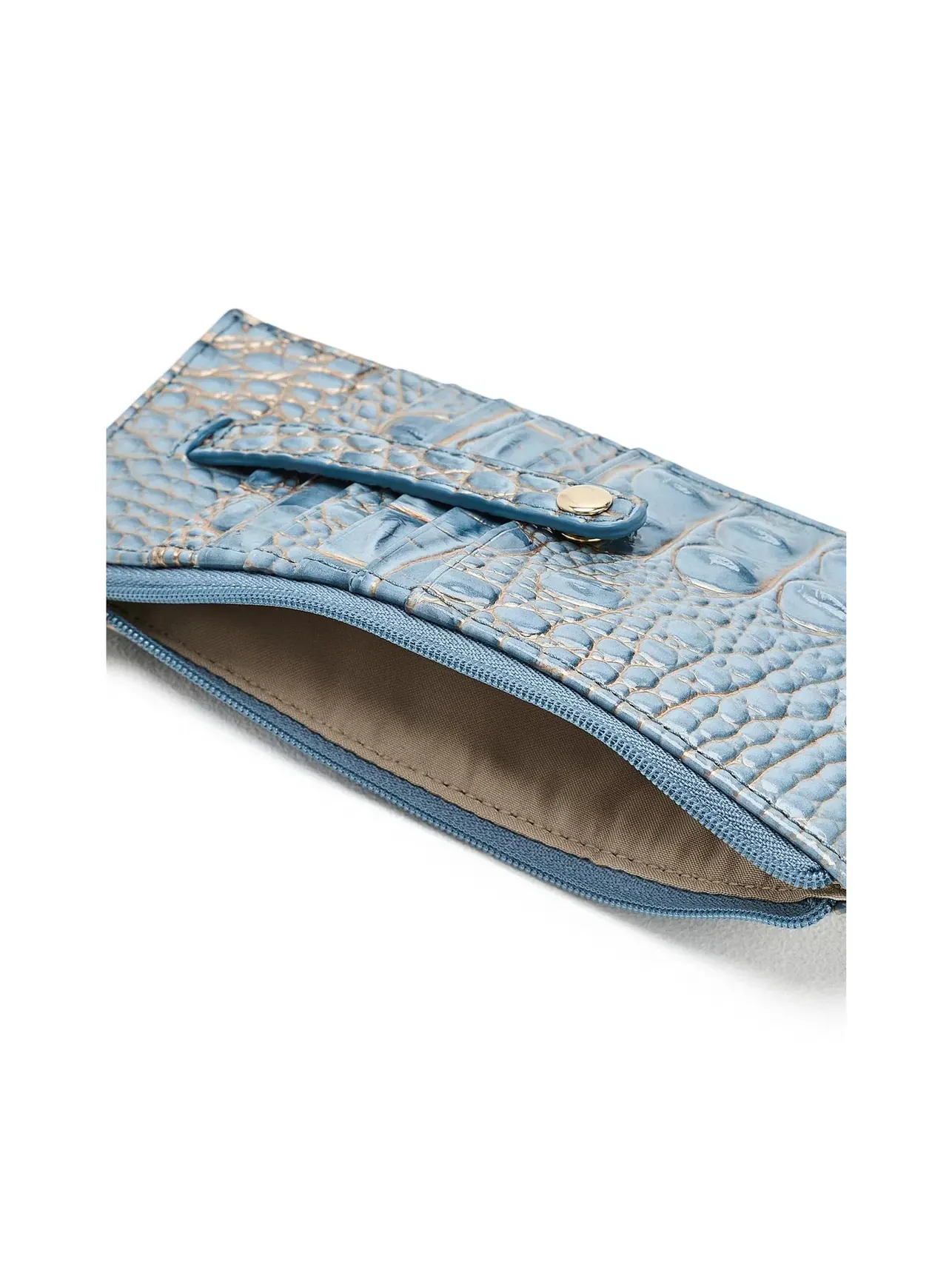 Кошелек для кредитных карт Credit Card Wallet Brahmin — изображение 5 из 5, винтажный индиго