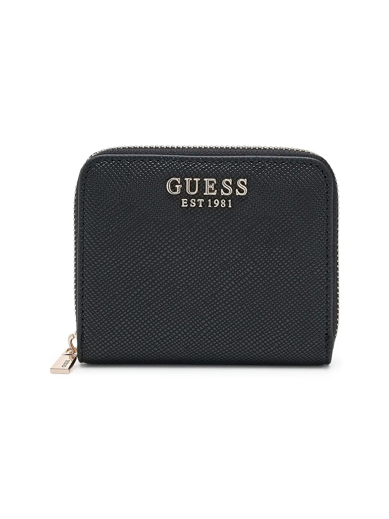 Компактный кошелек на молнии Danielle Small Zip Around Wallet Guess — изображение 1 из 5, черный