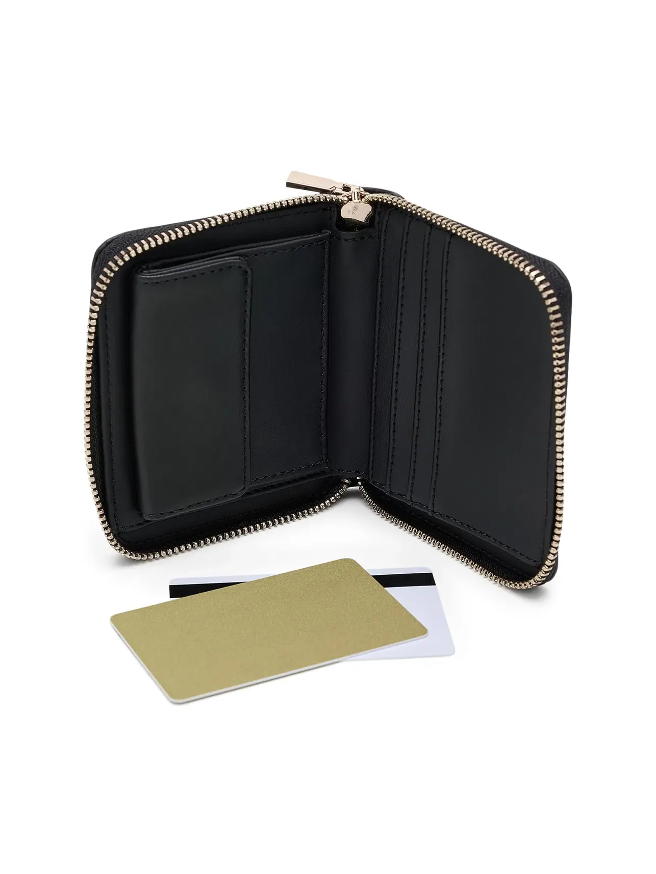 Компактный кошелек на молнии Danielle Small Zip Around Wallet Guess — изображение 3 из 5, черный
