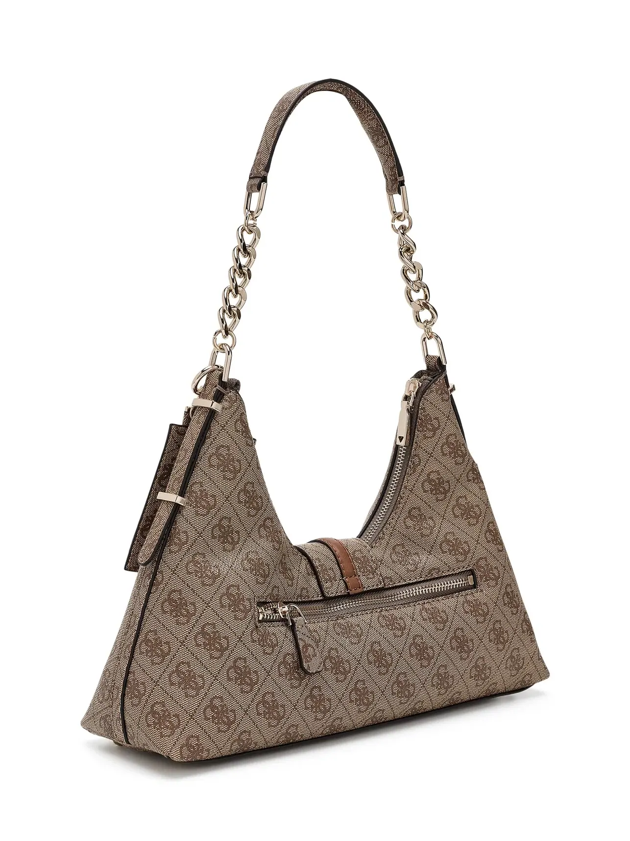 Сумка-хобо с логотипом Yvonne Logo Hobo Guess — 2