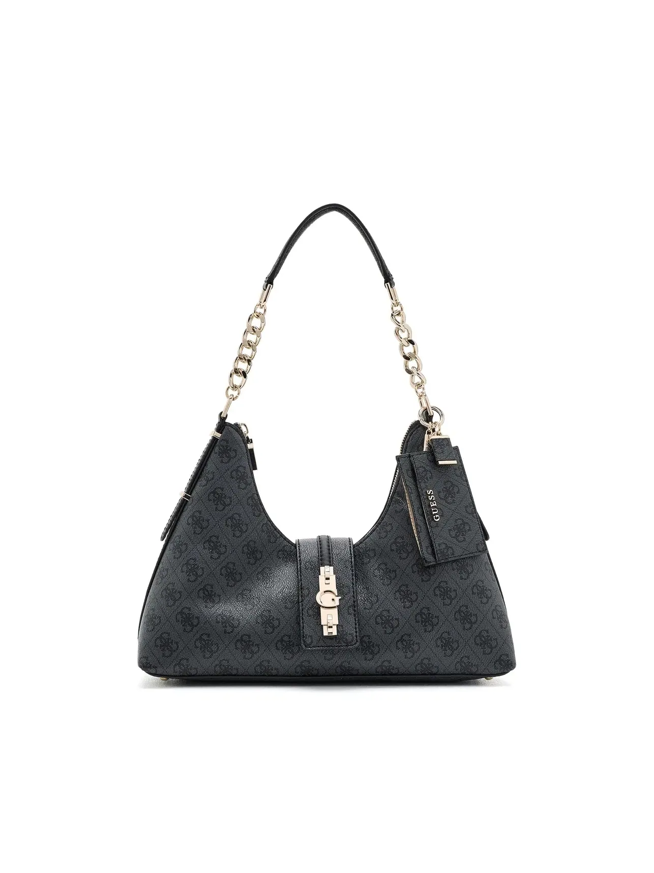 Сумка-хобо с логотипом Yvonne Logo Hobo Guess — 1