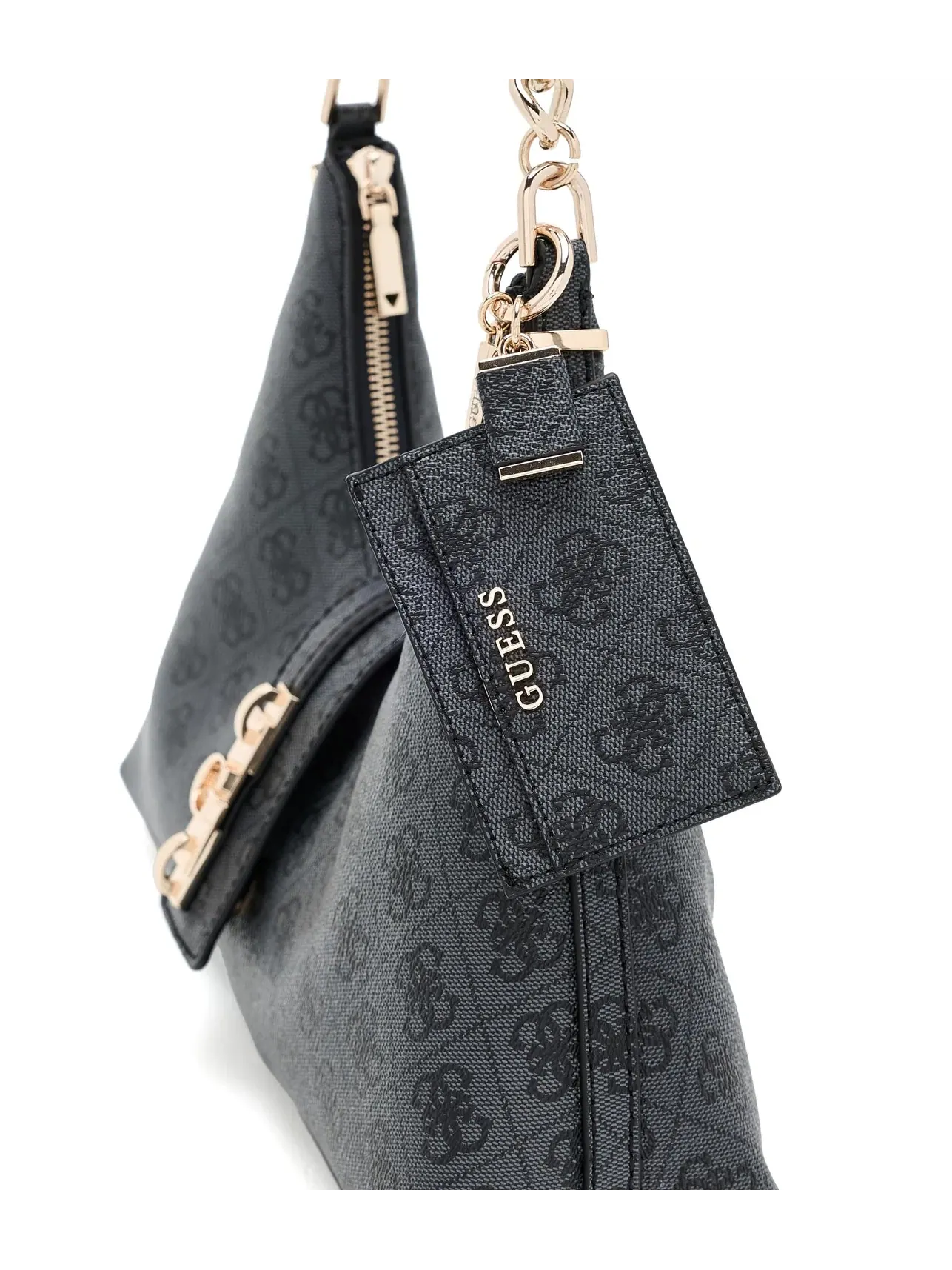 Сумка-хобо с логотипом Yvonne Logo Hobo Guess — 4