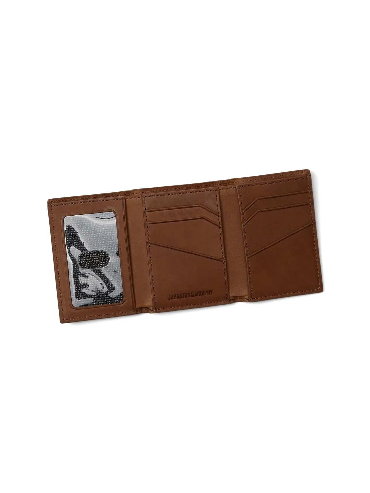 Трифолд-кошелек Rhodes Trifold Wallet Johnston & Murphy — изображение 3 из 3, бежевый