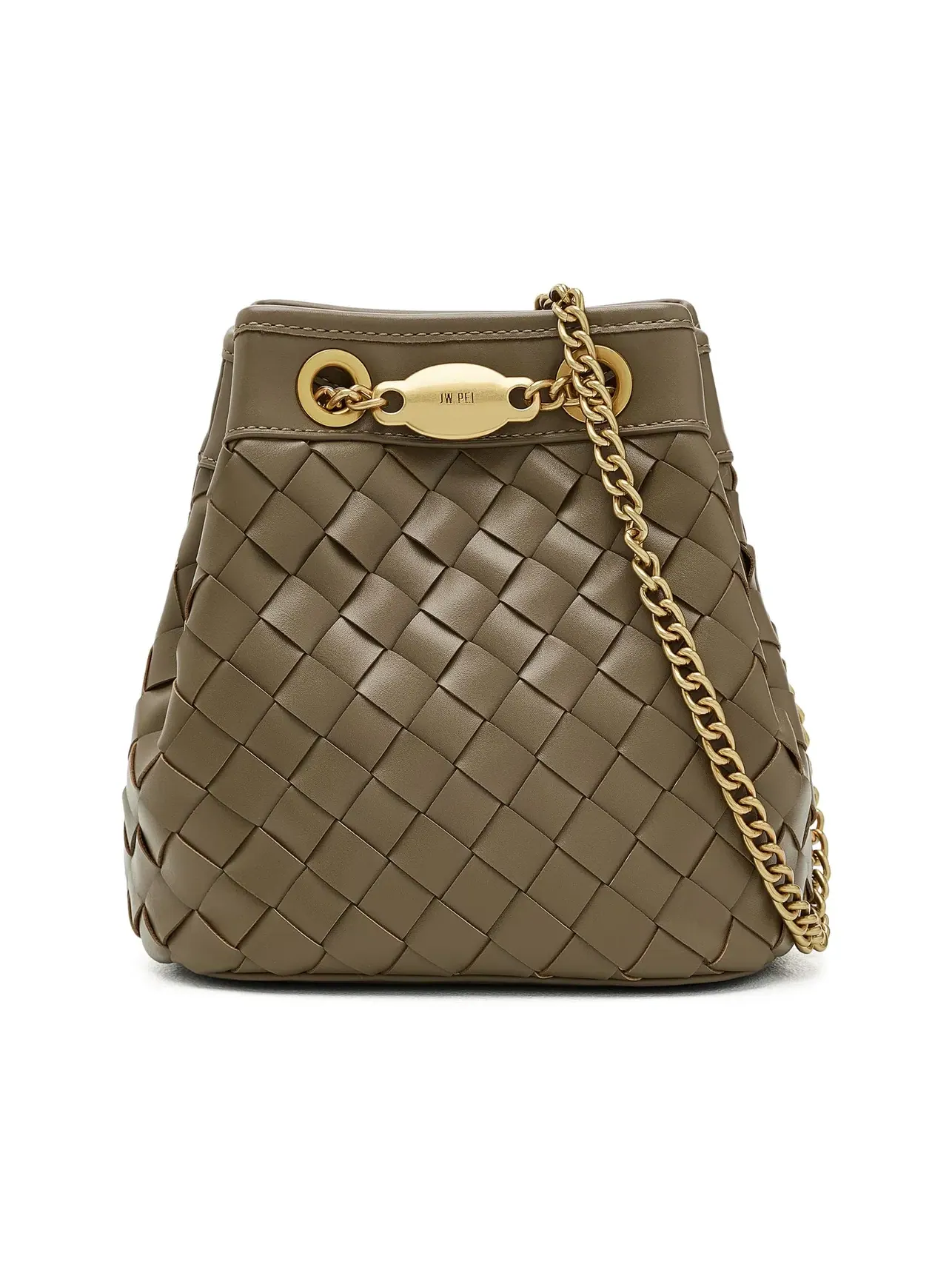 Сумка-ведро ручной работы Yara Hand-Woven Bucket Bag Jw Pei — 1