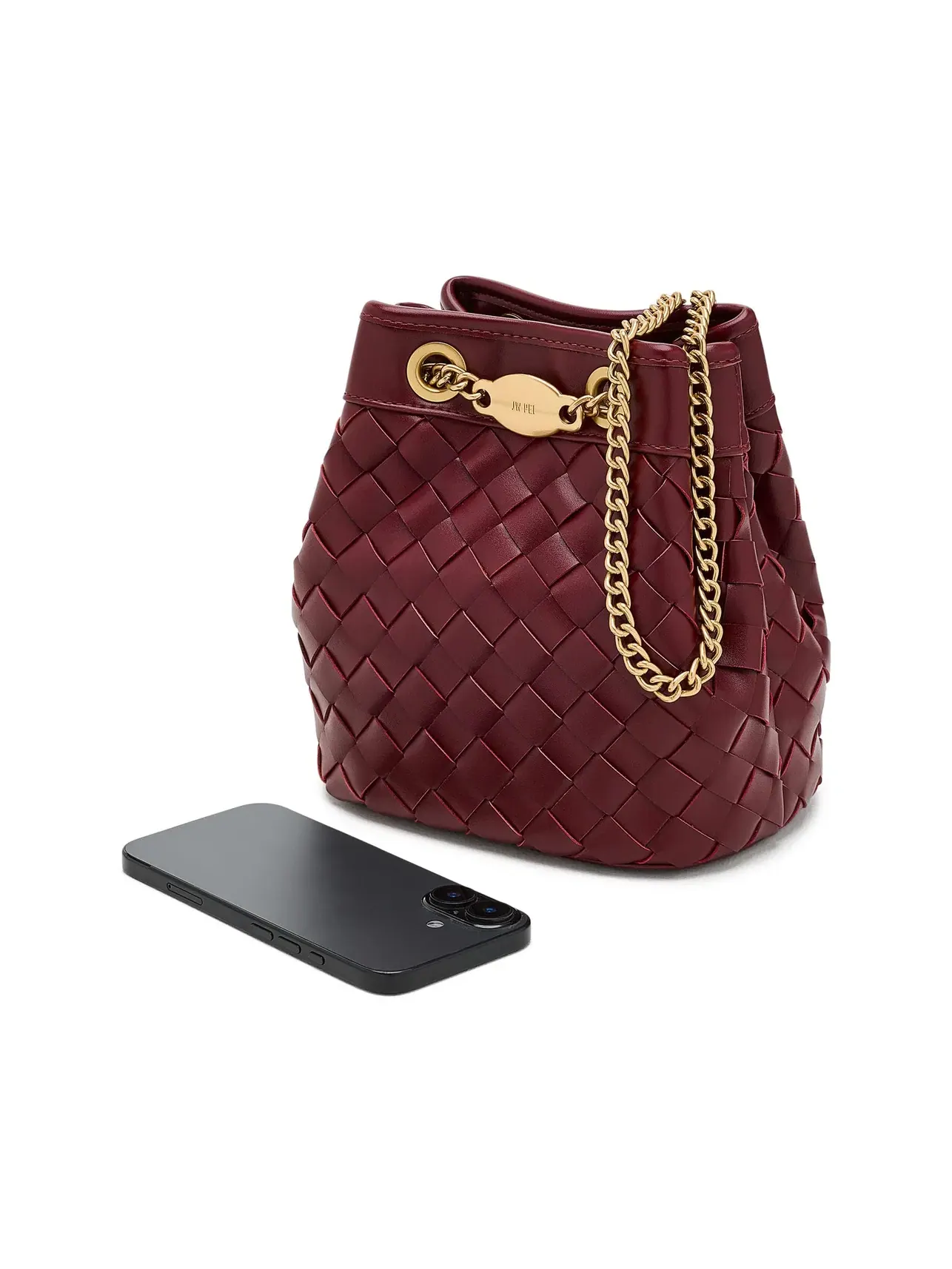 Сумка-ведро ручной работы Yara Hand-Woven Bucket Bag Jw Pei — 3