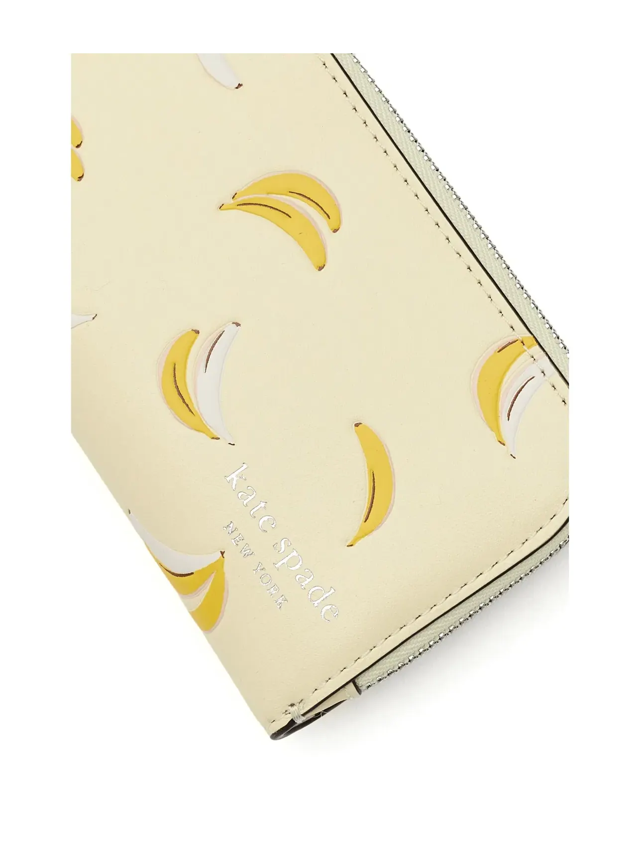 Компактный бифолд-кошелек Devin Banana Small Bifold Wallet Kate Spade New York — изображение 4 из 5, желтый