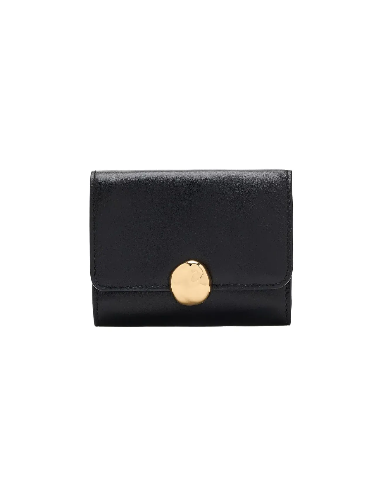 Трифолд-кошелек Organic Drop Trifold Wallet Madewell — изображение 1 из 5, черный