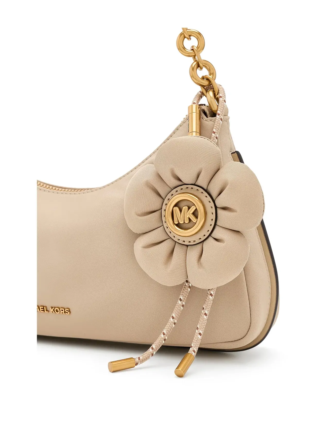 Средняя сумка-мешочек на цепочке с шармом Nolita Medium Chain Pouchette with Charm Michael Michael Kors — 4