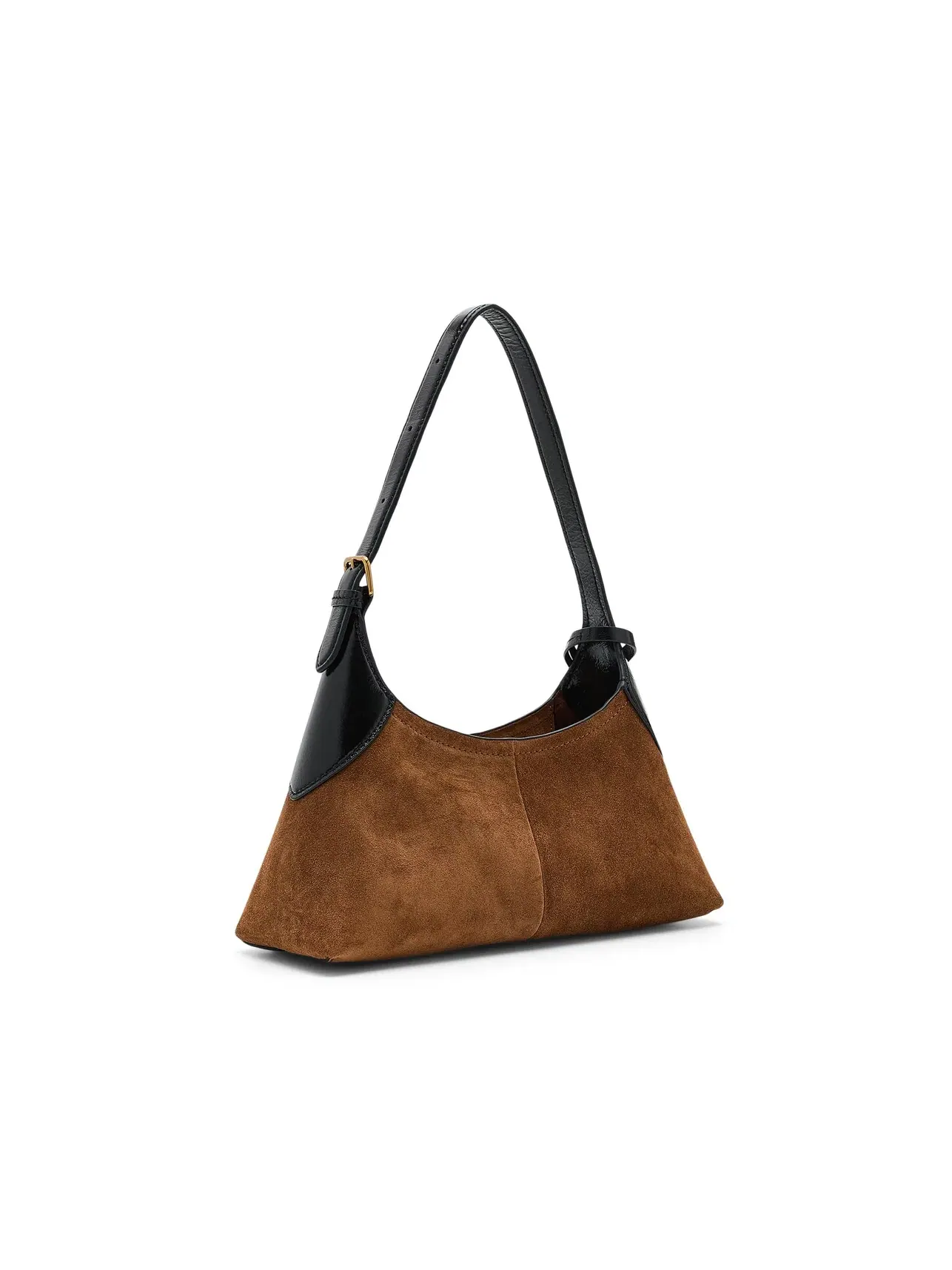 Маленькая сумка-мешок с ремнем из замши Small Belted Sack Bag In Suede Marc Jacobs — 2