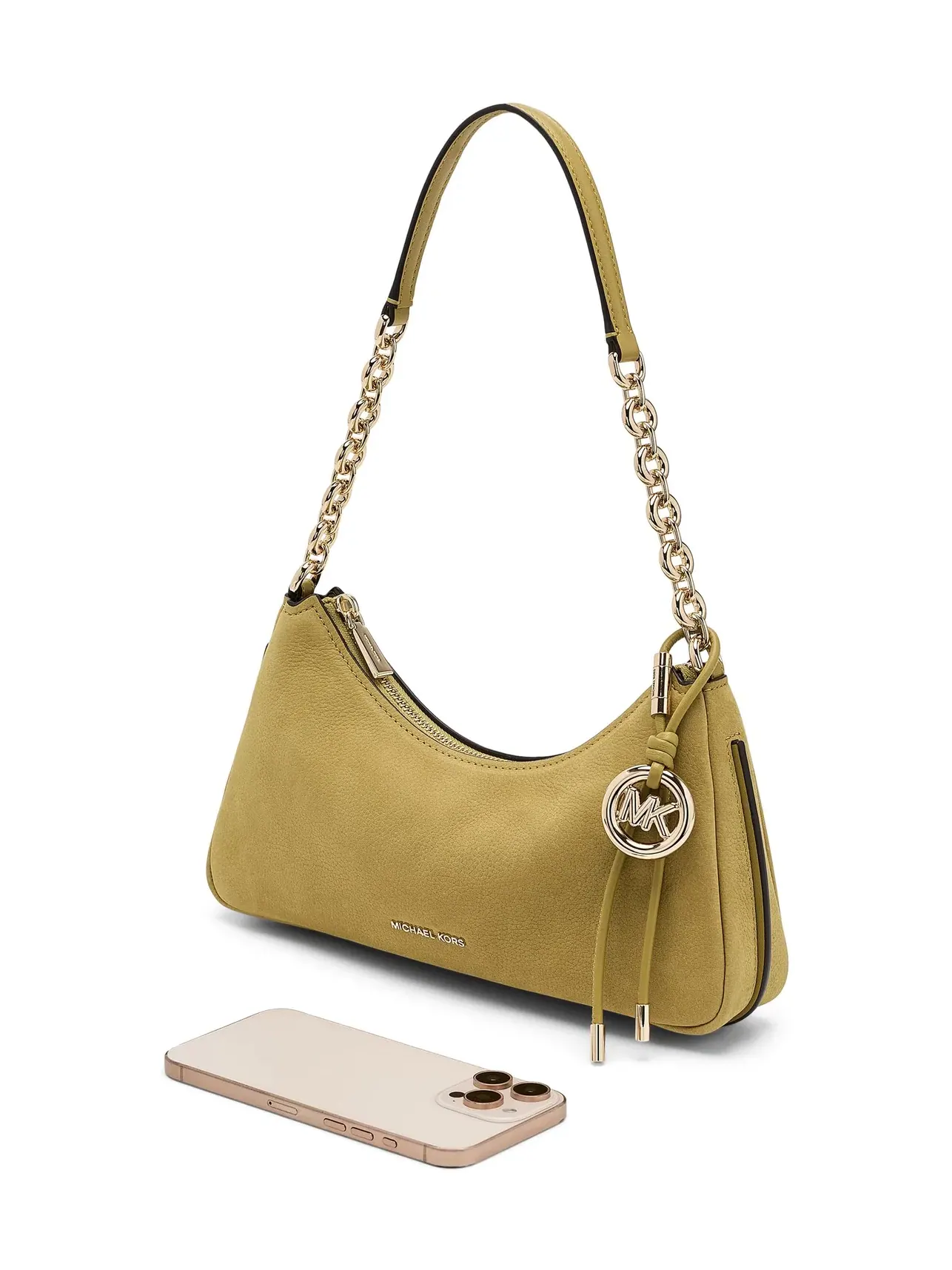 Средняя сумка-мешочек на цепочке Nolita Medium Chain Pouchette Michael Michael Kors — 3