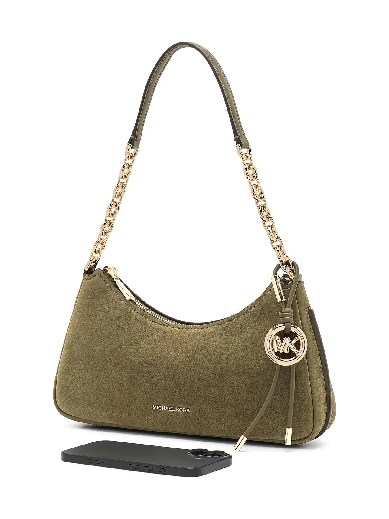 Средняя сумка-мешочек на цепочке Nolita Medium Chain Pouchette Michael Michael Kors — 3