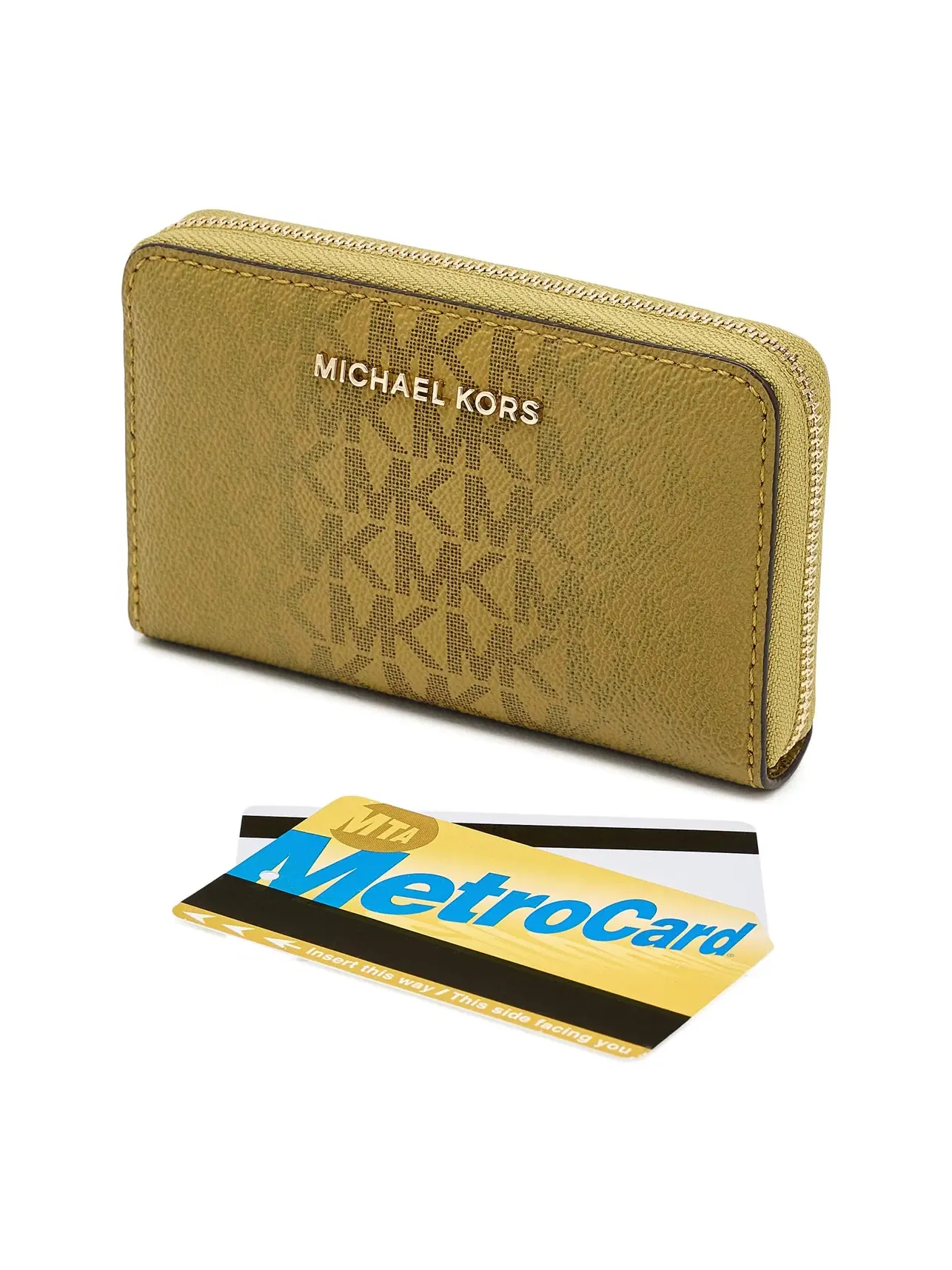 Маленькая визитница на молнии Jet Set Small Zip Around Card Case Michael Michael Kors — изображение 3 из 5, шарву