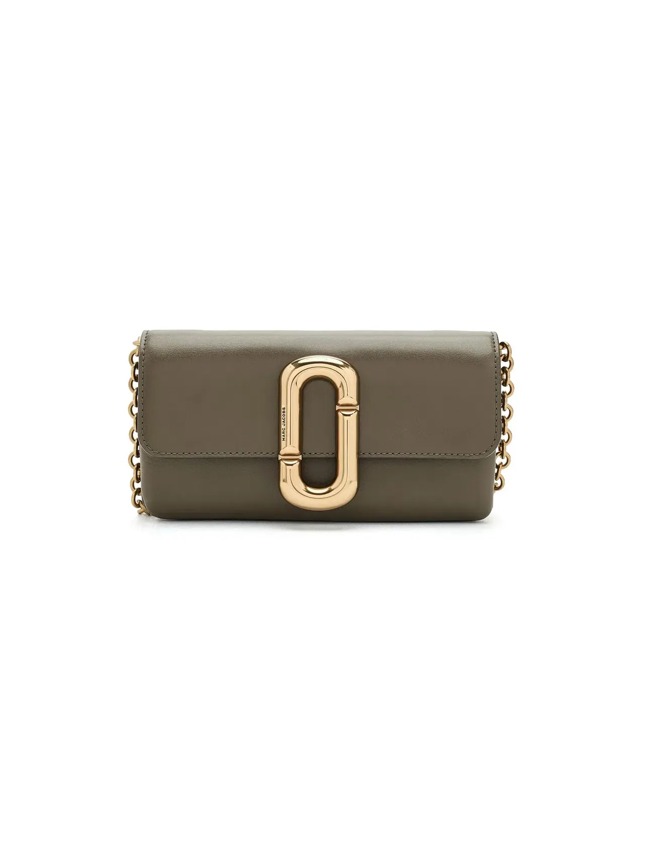 Сумка-кошелек на цепочке Scene Wallet On Chain Marc Jacobs — изображение 1 из 5, лесной