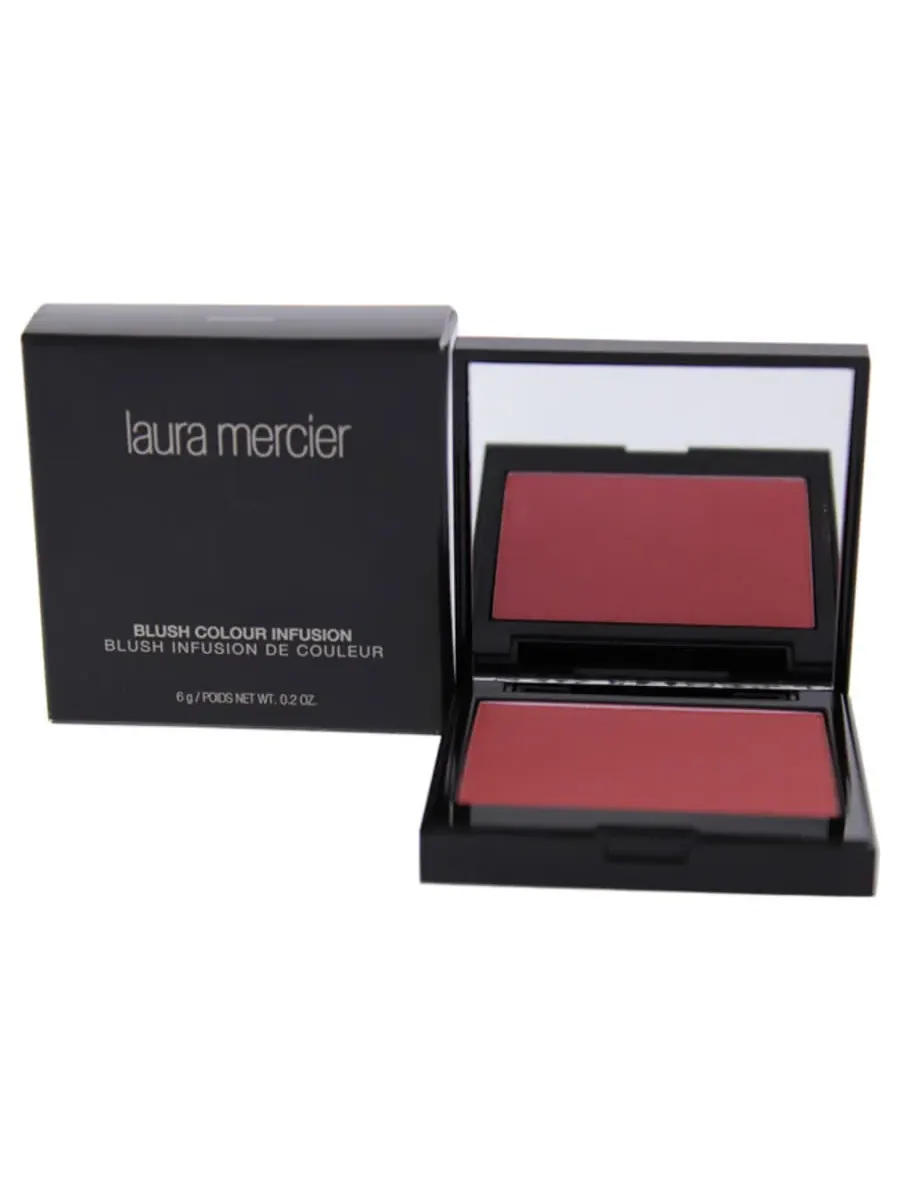 Румяна Blush Colour Infusion - Sangria от Laura Mercier для женщин - 0,2 унции — красный