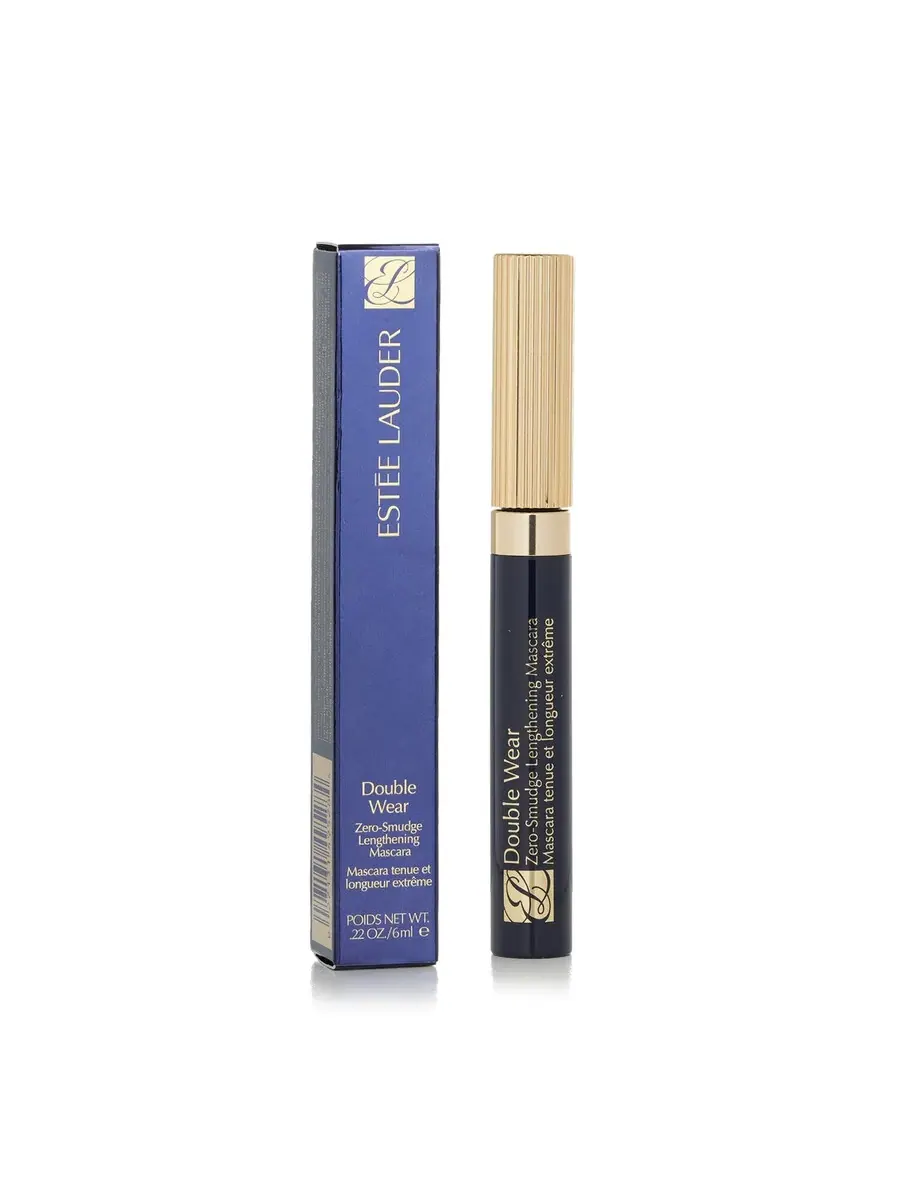 Тушь для ресниц Estee Lauder Double Wear Zero-Smudge Lengthening, удлиняющая — черный