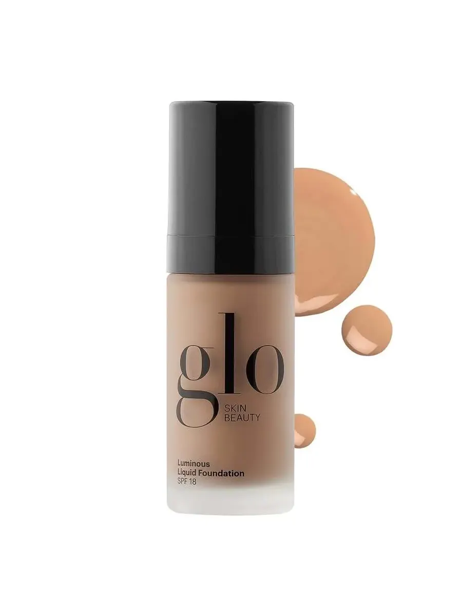 Жидкий тональный крем для женщин Glo Skin Beauty Luminous SPF 18, 1,01 унции, оттенок Cafe, макияж 842738100924 — коричневый