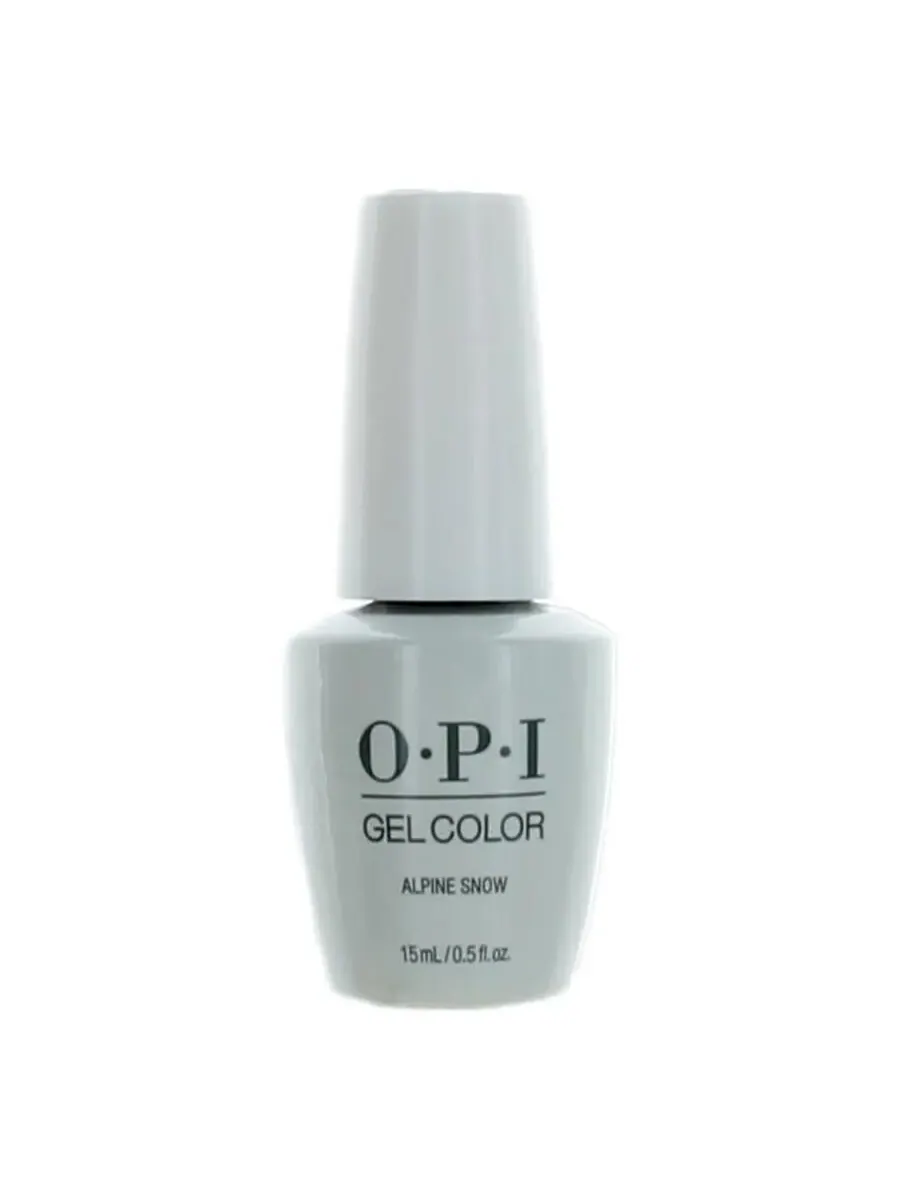 Гель-лак для ногтей OPI Ladies 0,5 унции Alpine Snow Nails 619828090027 — белый