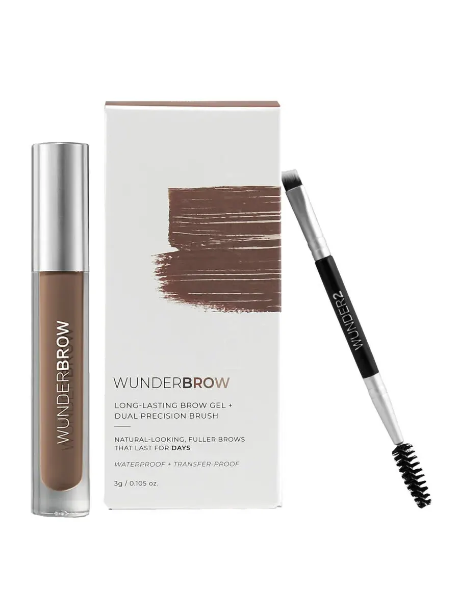 Гель для бровей Wunderbrow Ladies 0,1 унции Auburn Makeup 640206221672 — коричневый