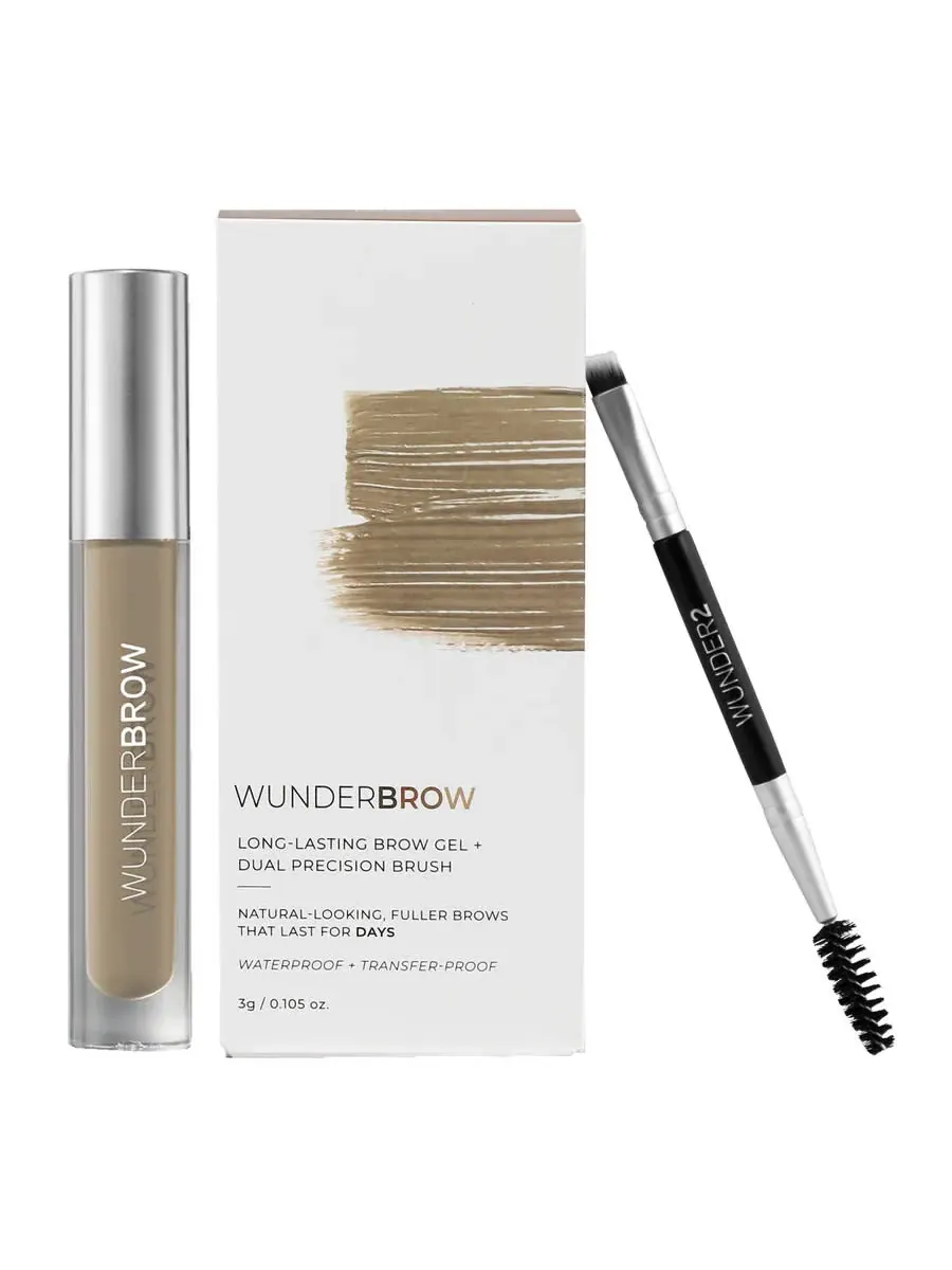 Гель для бровей Wunderbrow Ladies Wunderbrow, 0,105 унции, для блондинок, артикул 640206221689 — бежевый