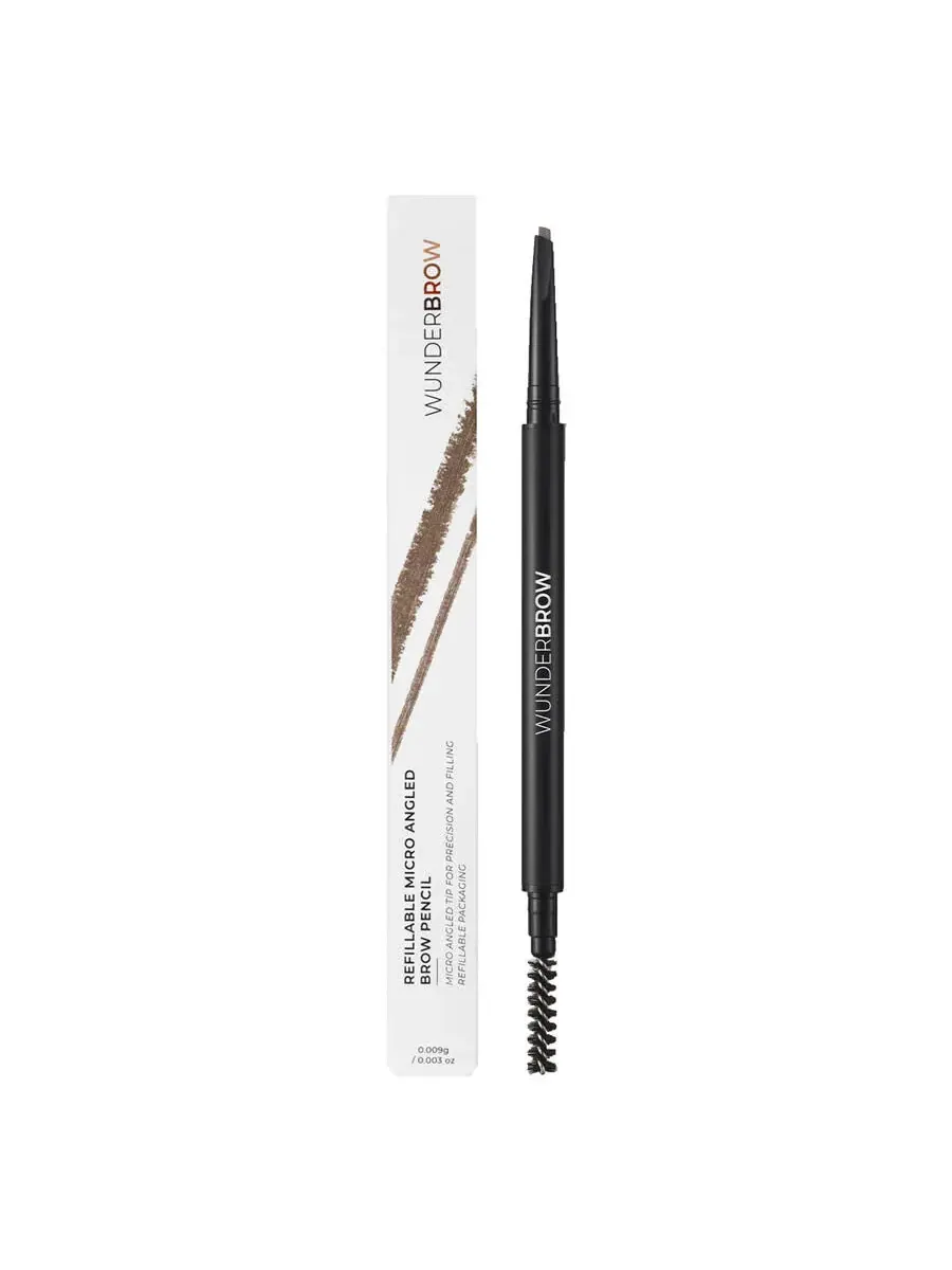 Wunderbrow Ladies Wunderbrow Микроскульптурный карандаш для бровей 0,003 унции Брюнетка Макияж 5056153515507 — коричневый