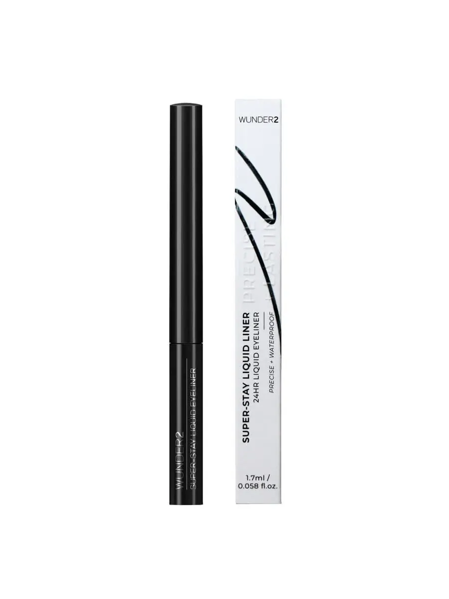 Wunderbrow Ladies Wunderbrow Super Stay жидкая подводка для глаз 0,058 унции черная макияж 5056153500152 — черный