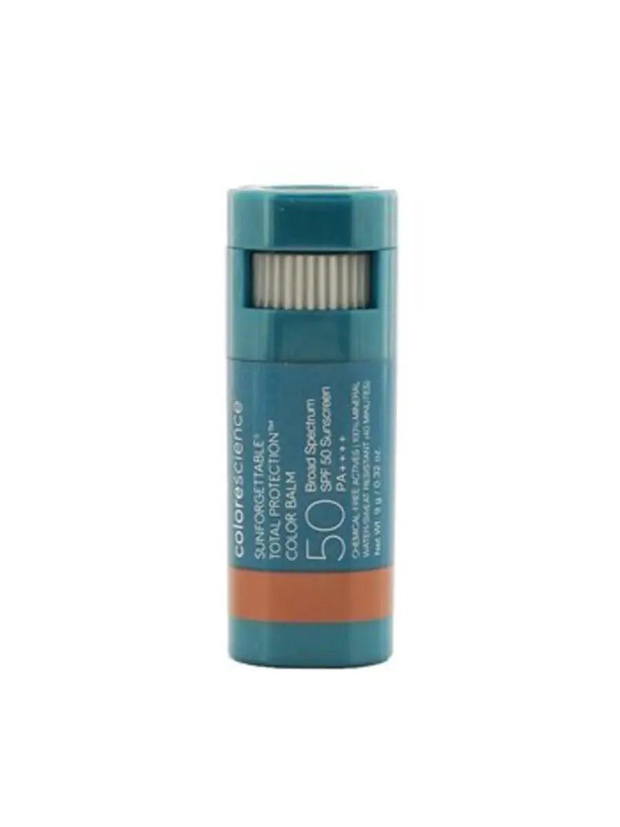 Colorescience Унисекс Солнцезащитный бальзам Total Protection Color SPF 50 0.32 унции # Бронзовый — изображение 3 из 3