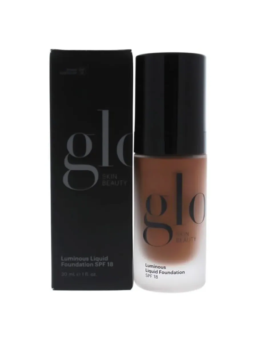 Жидкий тональный крем Glo Skin Beauty для женщин с сияющим эффектом SPF 18, 1 унция — коричневый