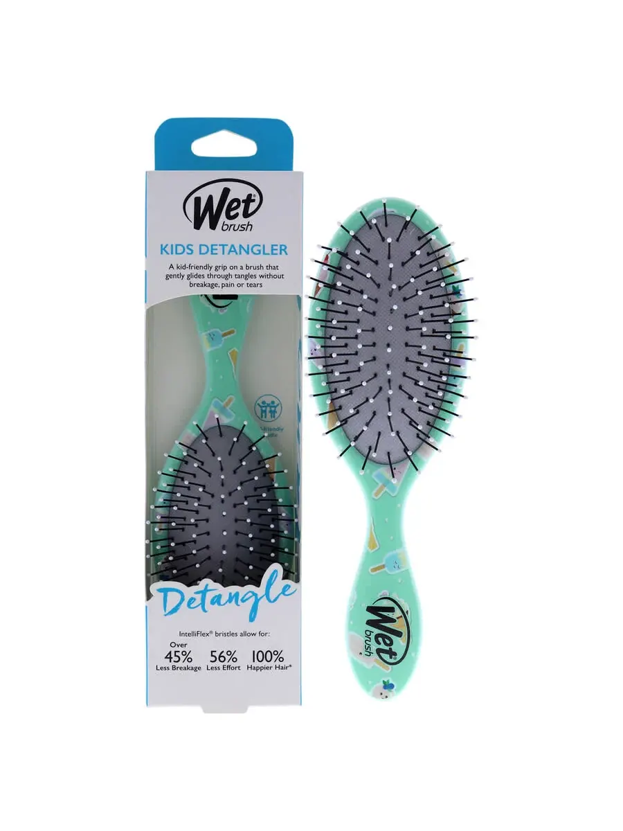 Расческа для распутывания волос для детей - Мороженое от Wet Brush для детей расчески, крем — бежевый