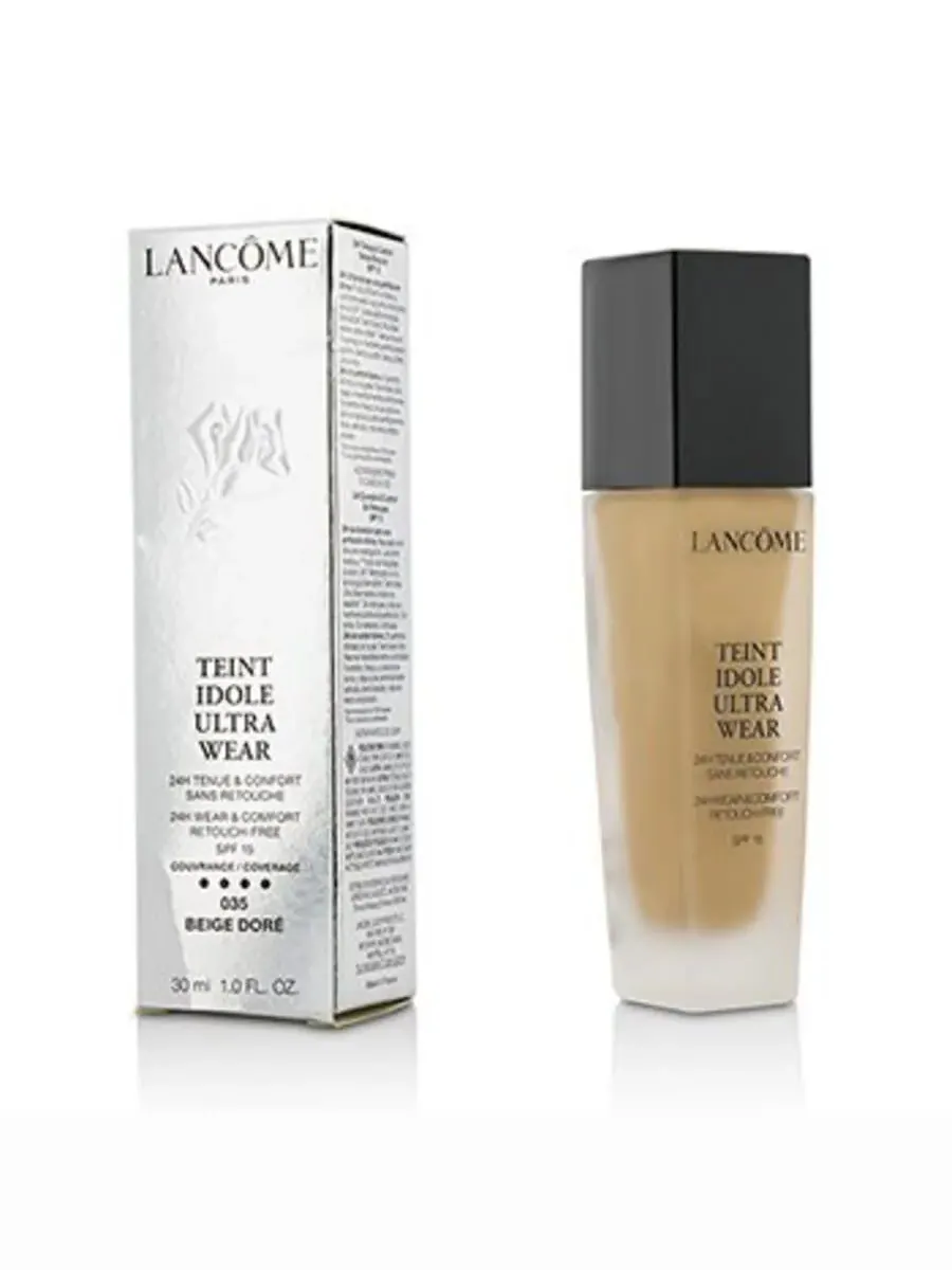 Lancome - Teint Idole Ultra Wear 24H Устойчивая и Комфортная Тональная Основа SPF15 - #035 Beige — бежевый