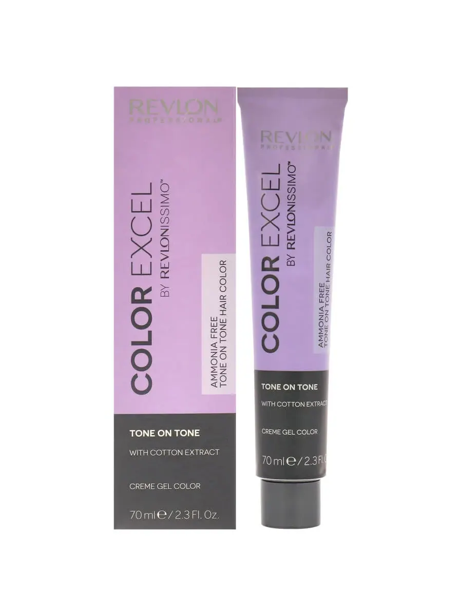 Краска для волос Revlon Unisex Revlonissimo Color Excel 2.3 Oz 5.3 Light Golden Brown Hair Care — коричневый