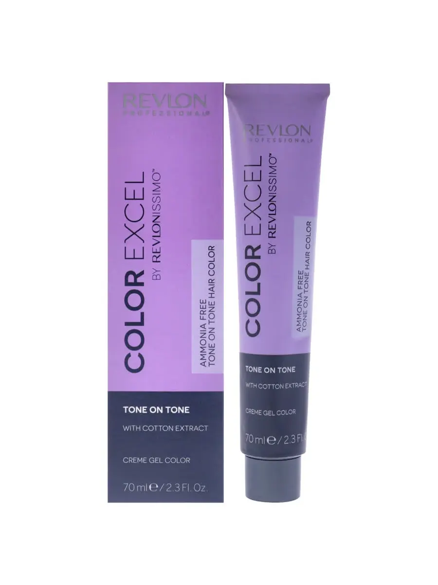 Revlon Унисекс Revlonissimo Color Excel 65 г 5.41 Светло-каштановый пепельный Стойкая краска для — изображение 1 из 1