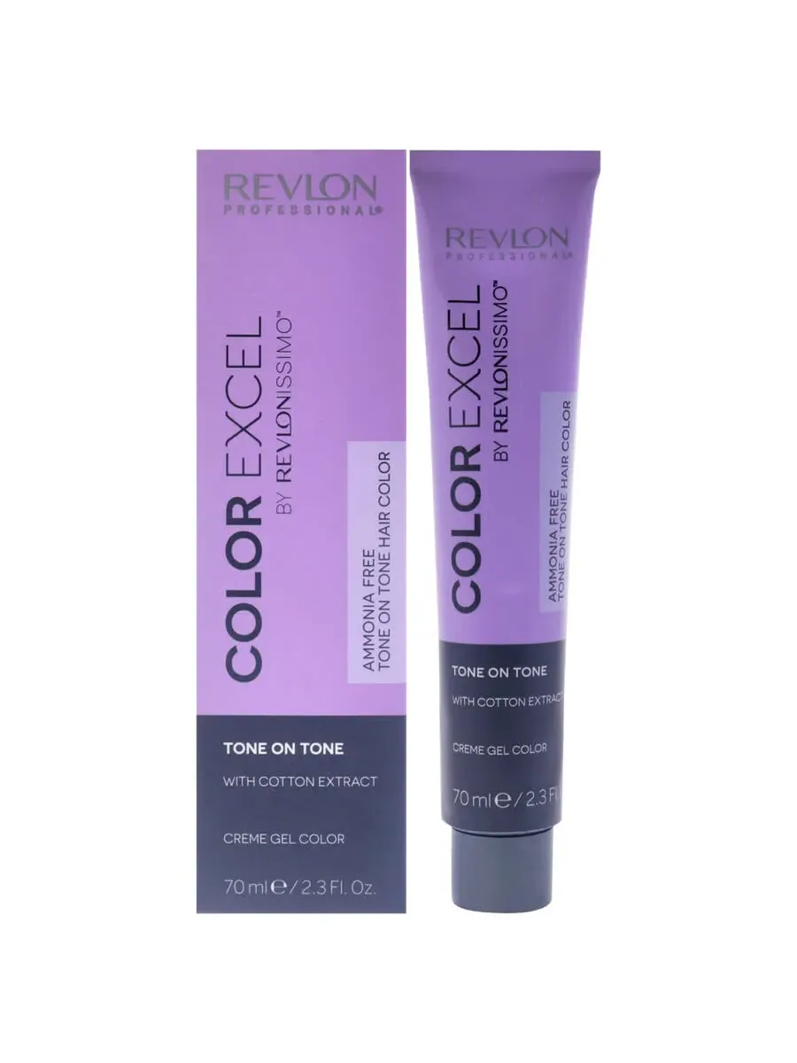 Краска для волос Revlon Unisex Revlonissimo Color Excel 2.3 Oz 6.3 Dark Golden Blonde Hair Care — изображение 1 из 1