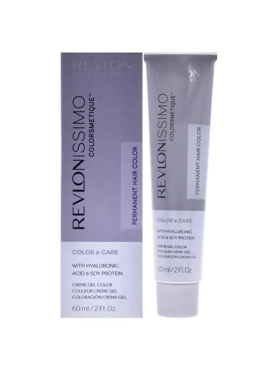 Revlon Унисекс Revlonissimo Colorsmetique 2 унции 8.04 Светло-бледный медный блонд Уход за волосами