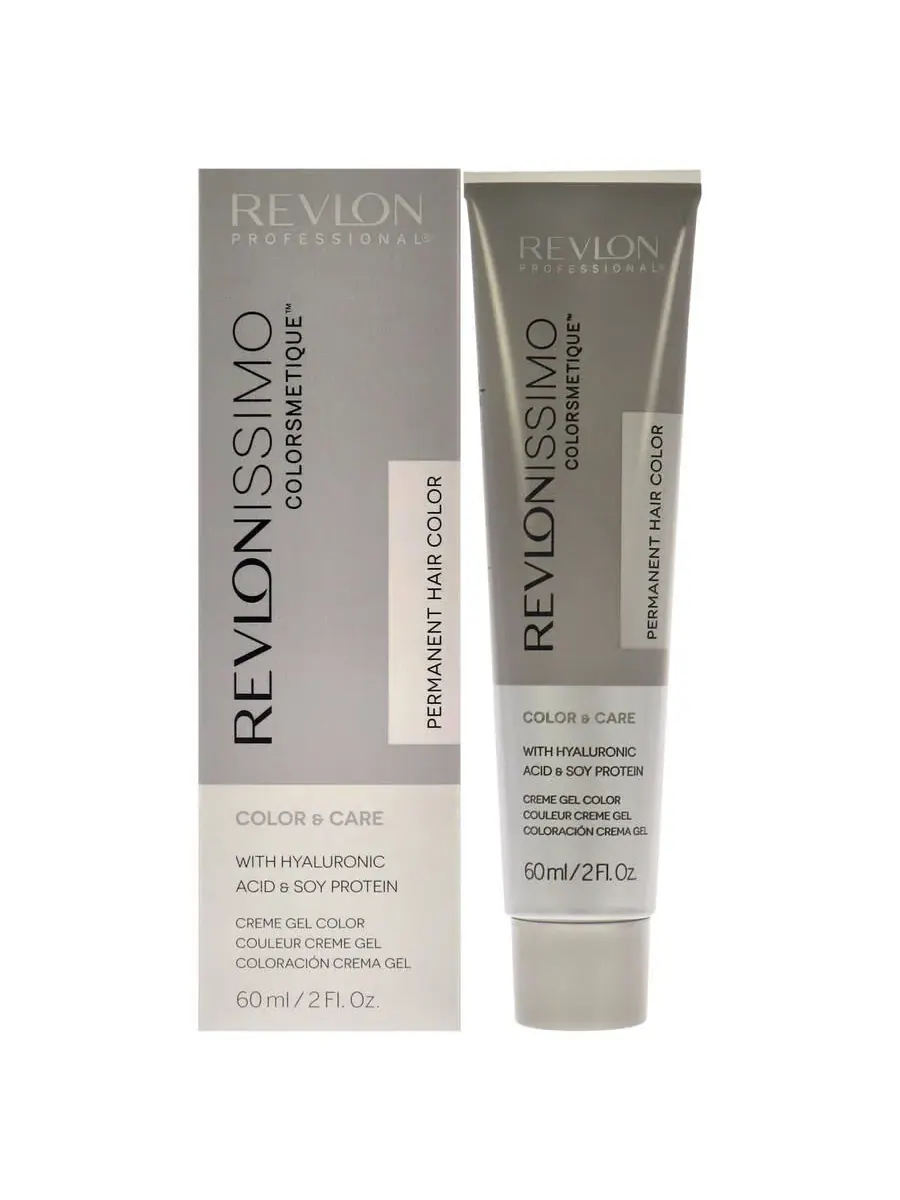 Revlon Унисекс Revlonissimo Colorsmetique 2 унции 8.21 Светлый радужный пепельный блонд Уход за