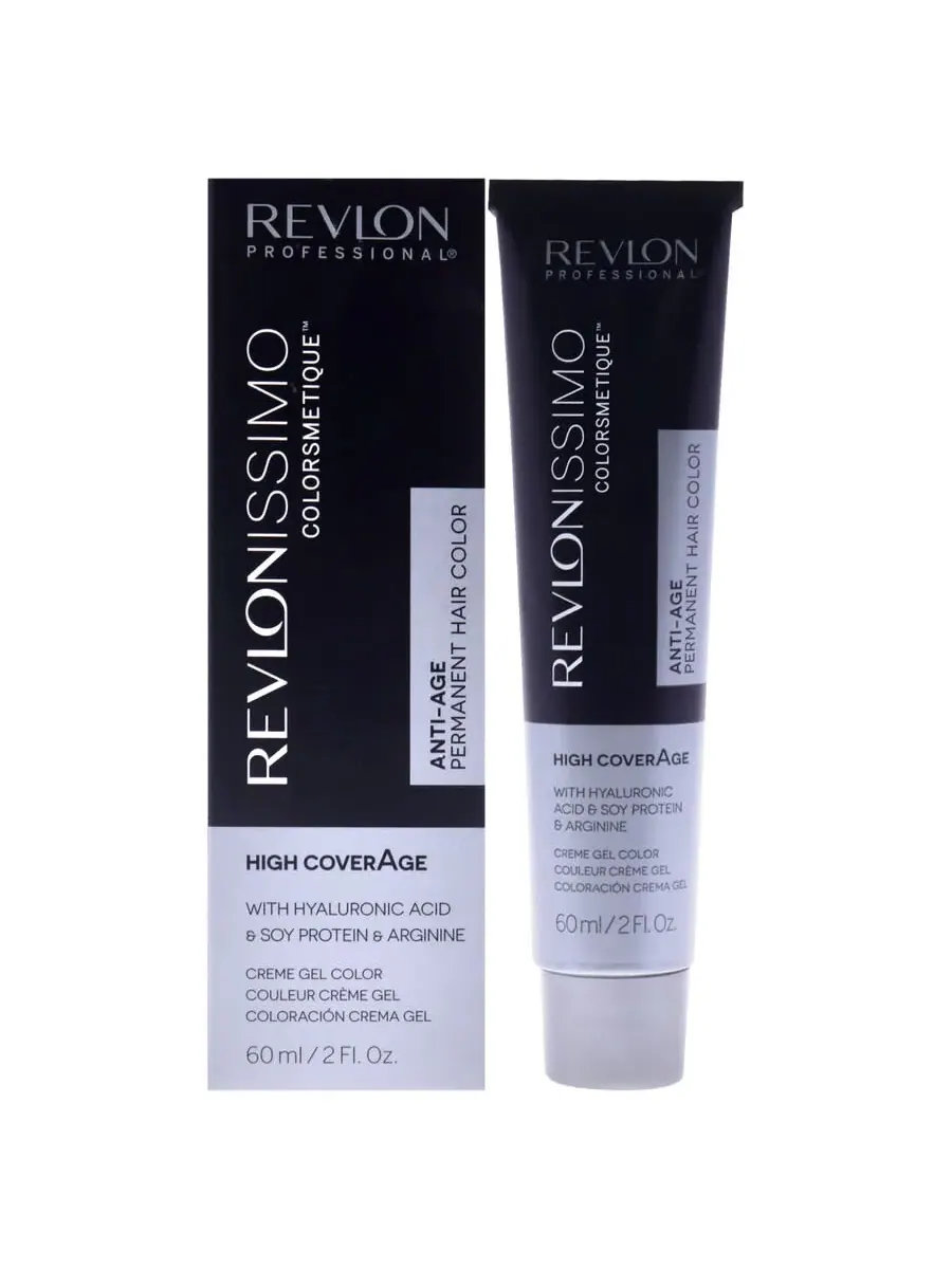 Revlon Унисекс Revlonissimo Colorsmetique Высокое Покрытие 2 унции 4.25 Средне-шоколадно-коричневый