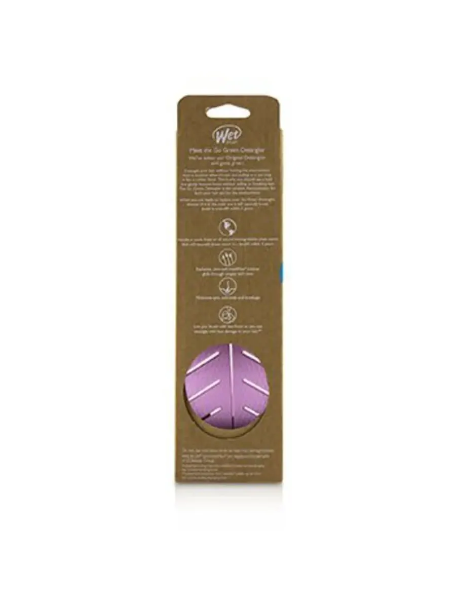 Расческа Wet Brush Go Green для распутывания волос # Бледно-розовый Инструменты и щетки 736658599503 — 5