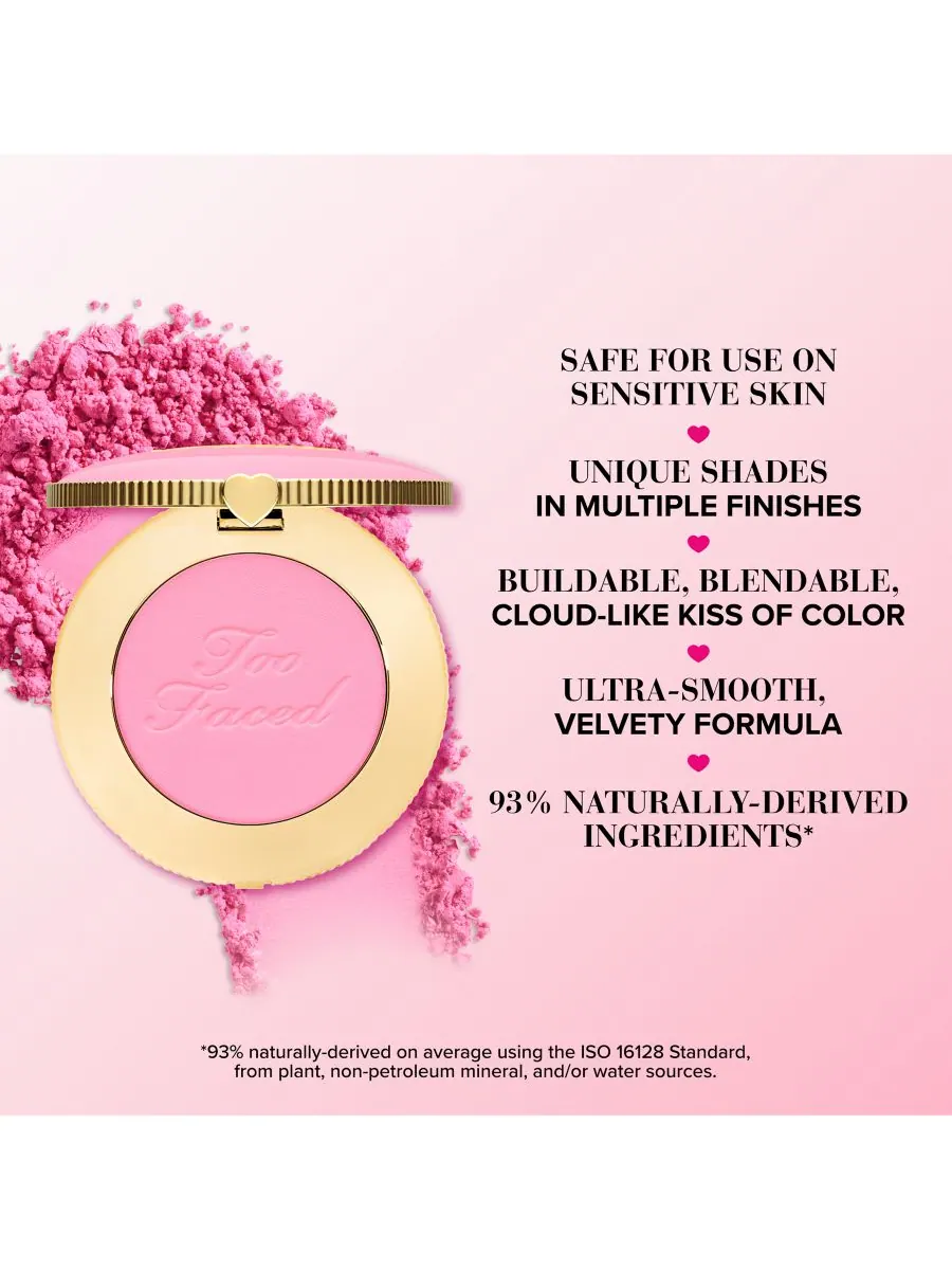 Облачный румянец, размытый эффект Too Faced, цвет tequila sunset - peach — изображение 8 из 9