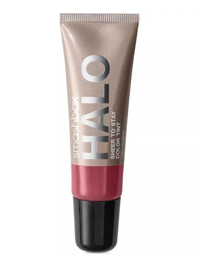 Halo Sheer To Stay Тинт для губ и щек, 0,34 унции Smashbox — розовый