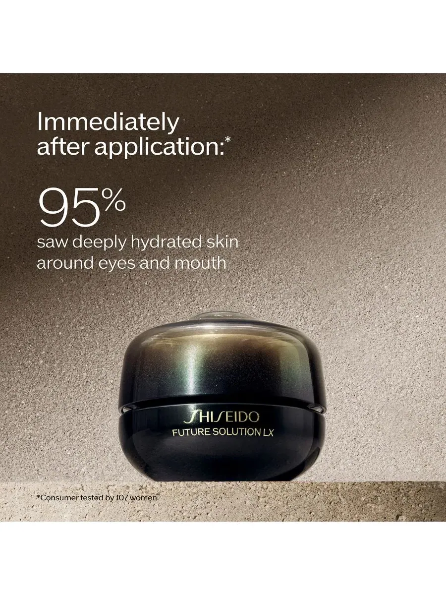 Shiseido Сменный блок восстанавливающего крема для контура глаз и губ Future Solution LX, 0,6 унции — изображение 8 из 9