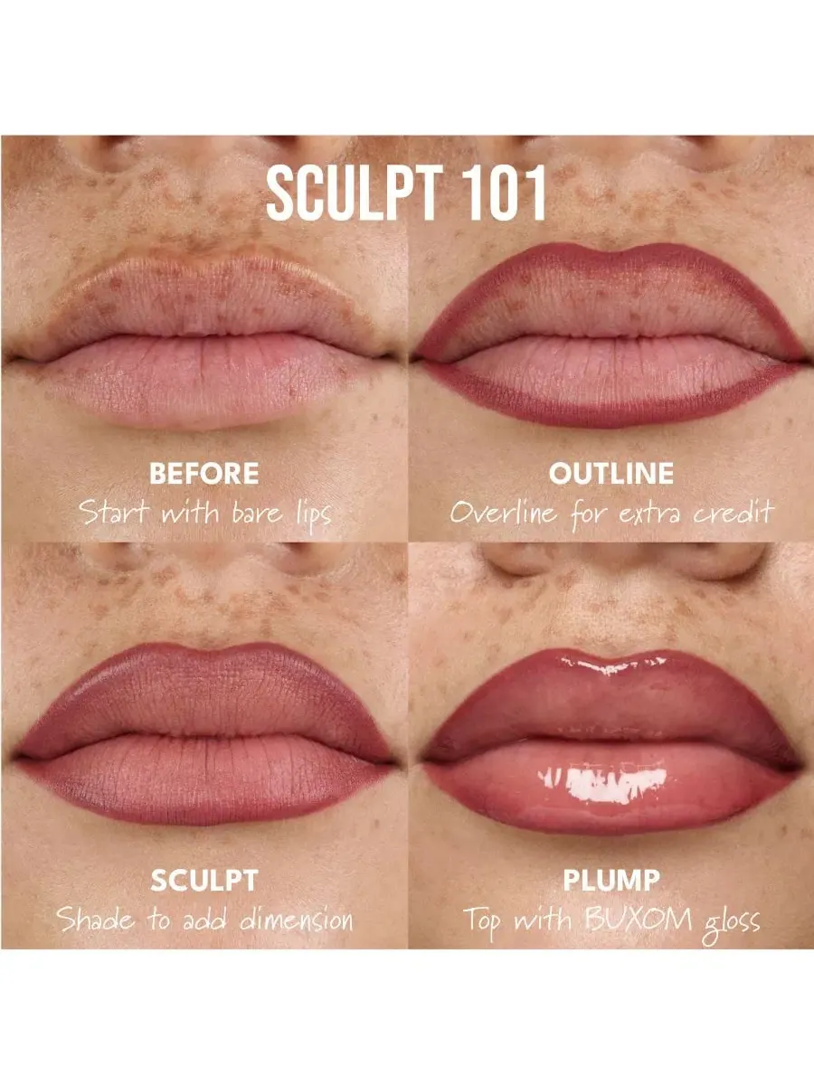 Карандаш для губ Power Line Pout Sculpt, 0.4 унции Buxom Cosmetics — изображение 6 из 8